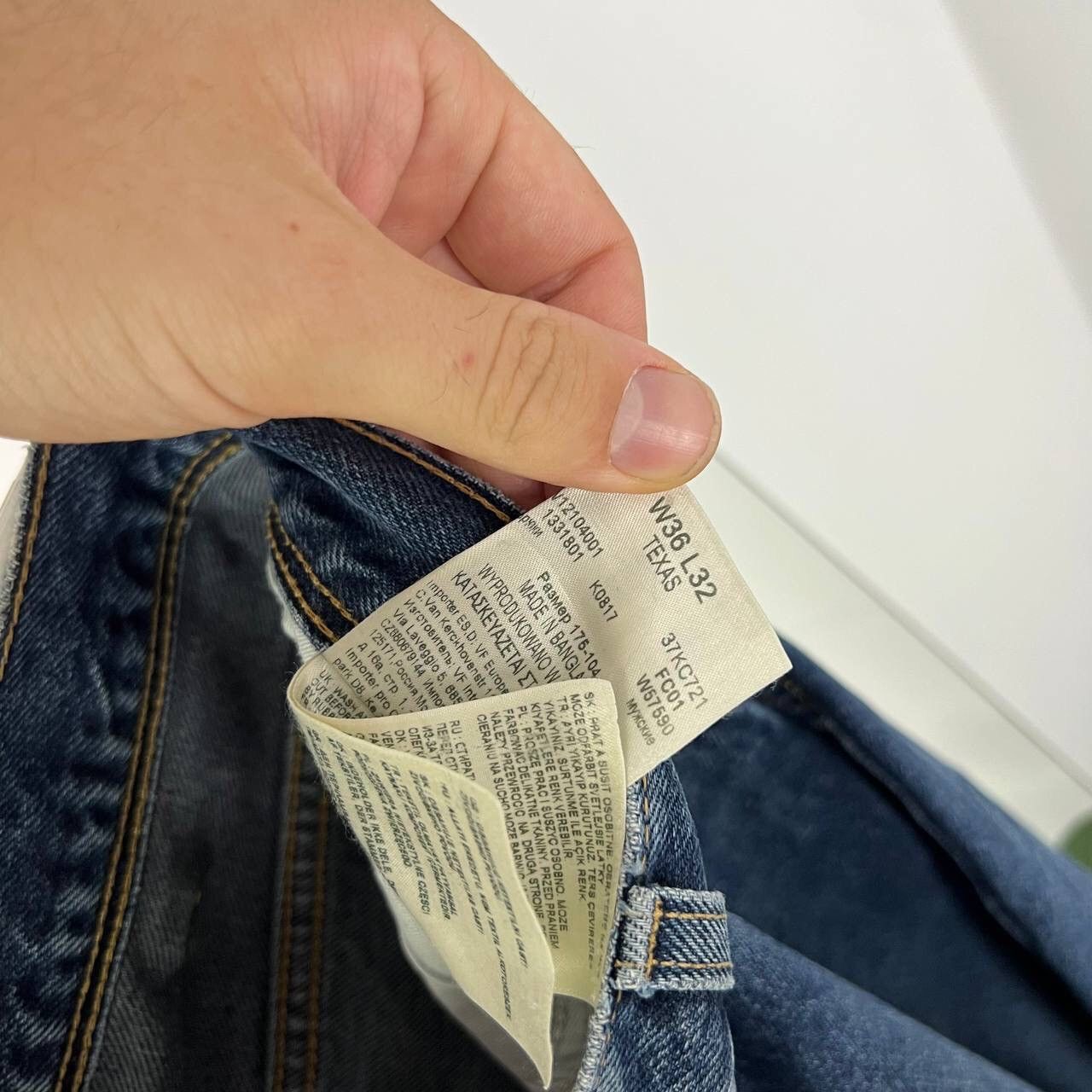 Wrangler Vintage Denim Pants Wrangler Jeans Y2k Baggy Distressed Size US 36 / EU 52 - 10 Thumbnail