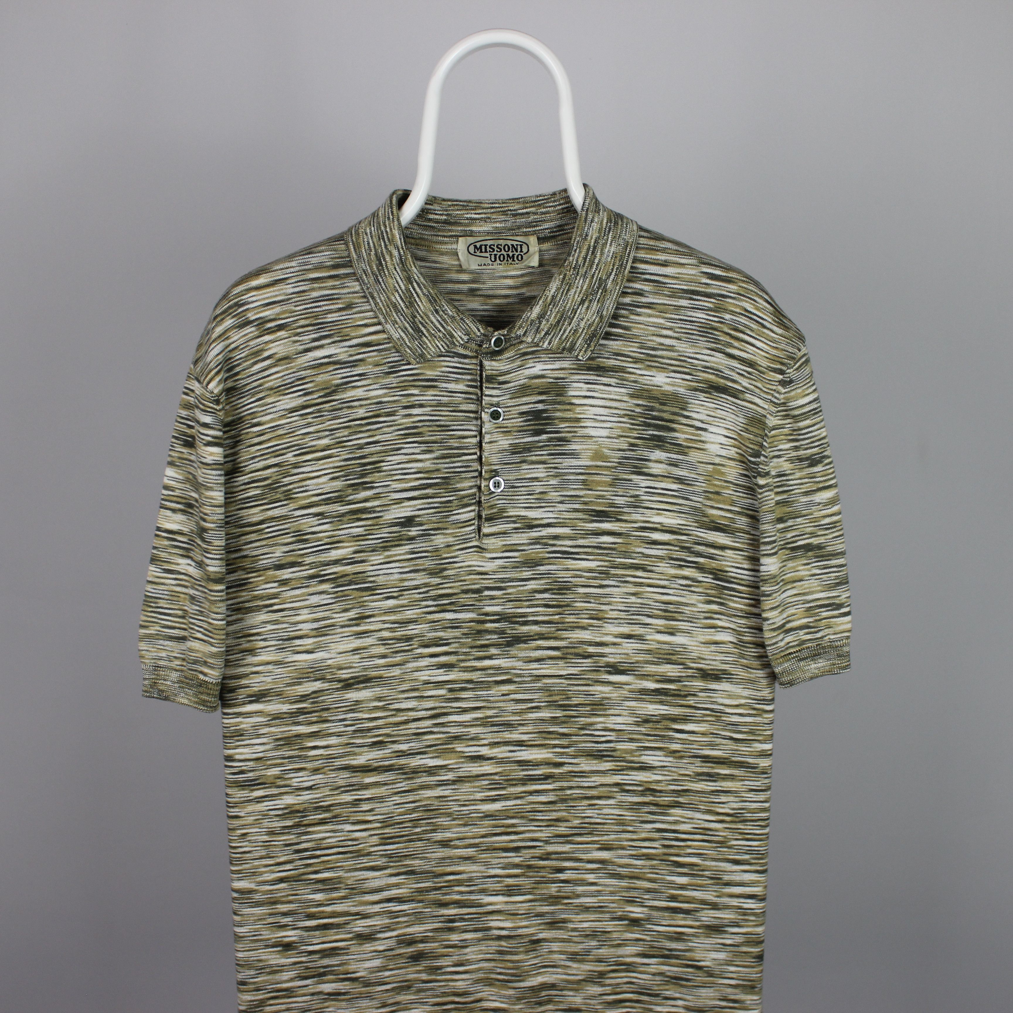 Missoni Missoni Uomo polo shirt men cotton italy M L Size US L / EU 52-54 / 3 - 6 Thumbnail