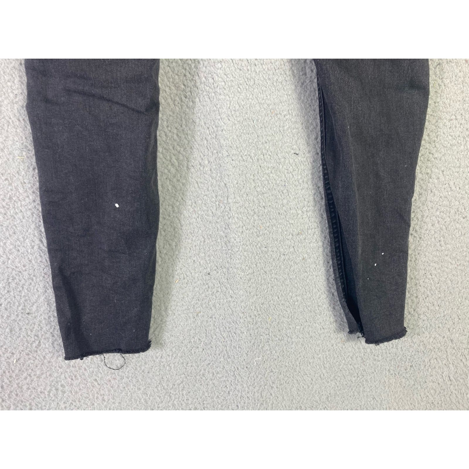Other Kootinsen Women's Distressed Tapered Skinny Jeans Black 25 Size 25" / US 0 / IT 36 - 8 Thumbnail