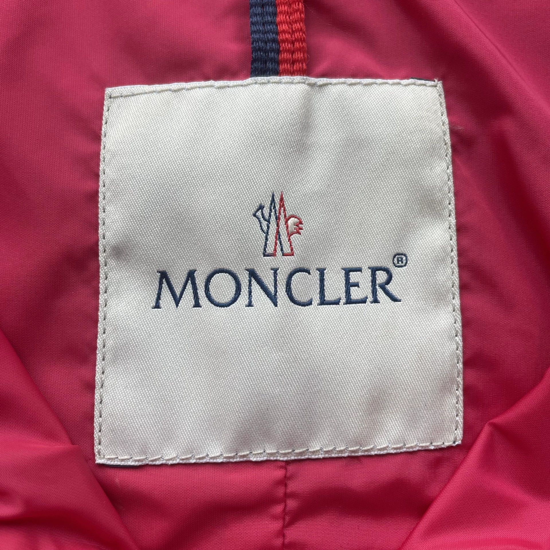 Moncler Moncler Belted Hooded Light Jacket Women's Magenta Size 0 Size XS / US 0-2 / IT 36-38 - 5 Thumbnail
