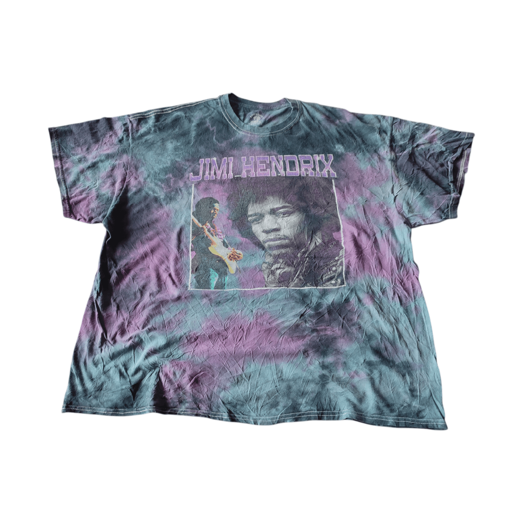 Band Tees × Jimi Hendrix × Vintage JIMI HENDRIX T SHIRT Size US XXL / EU 58 / 5 - 1 Thumbnail