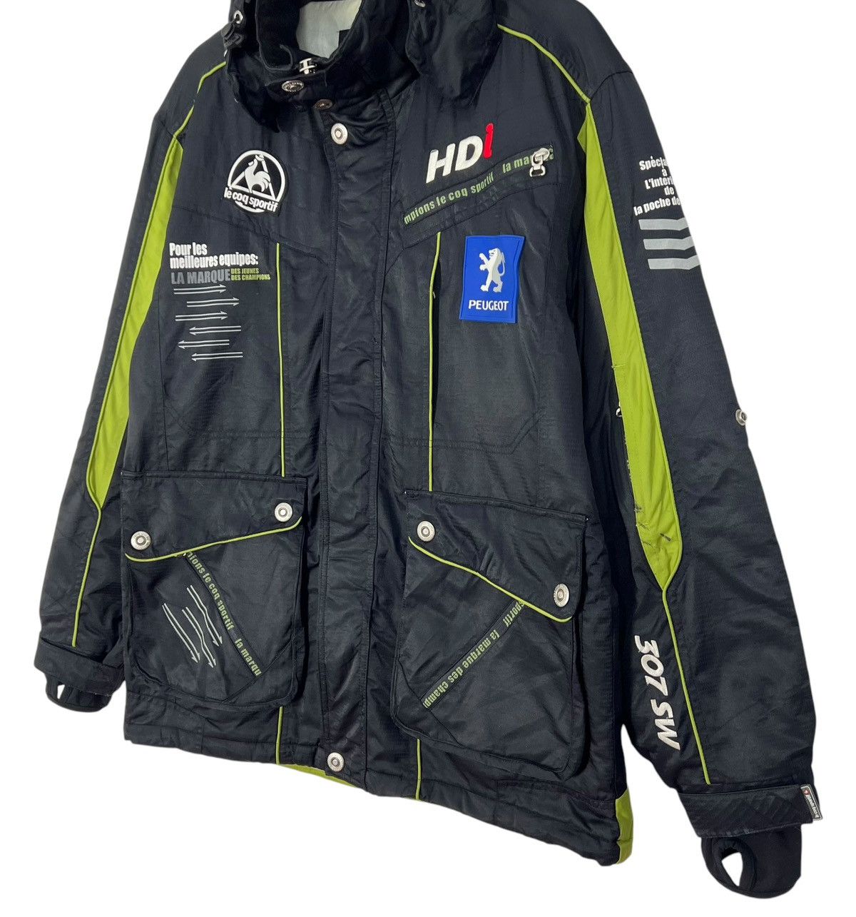 Descente × Le Coq Sportif Vintage Le Coq Sportif Descente x Peugeot 307 WRC Jacket Size US L / EU 52-54 / 3 - 4 Thumbnail