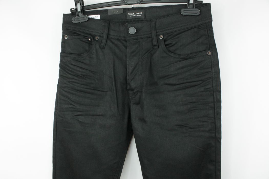 Slim Straight Fit Black Jeans