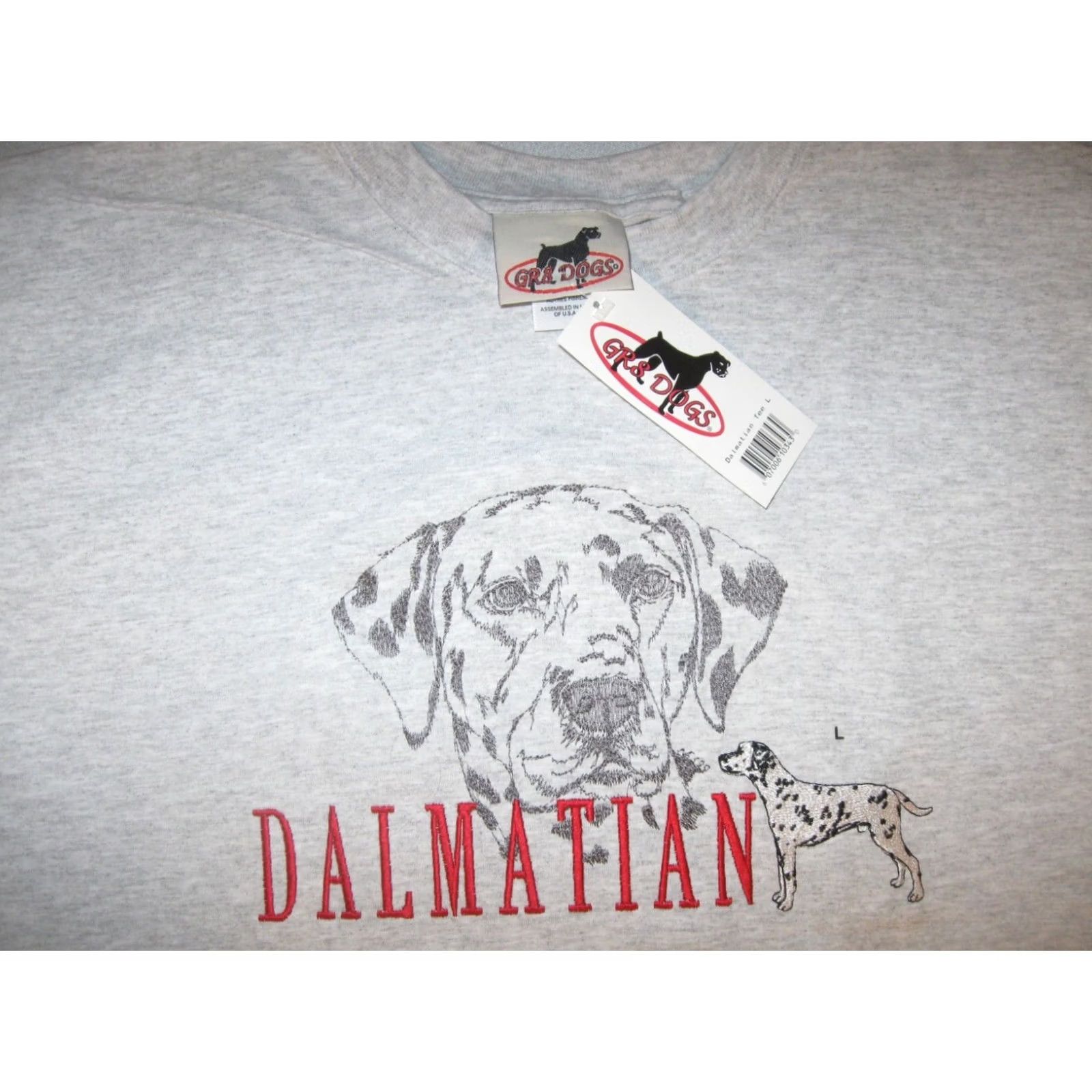 Vintage GR8 Dogs GR8 Dogs Shirt NEW Adult Large DALMATIAN Dog Lovers Sewn Cool CUTE PETS Men's Size US L / EU 52-54 / 3 - 3 Thumbnail