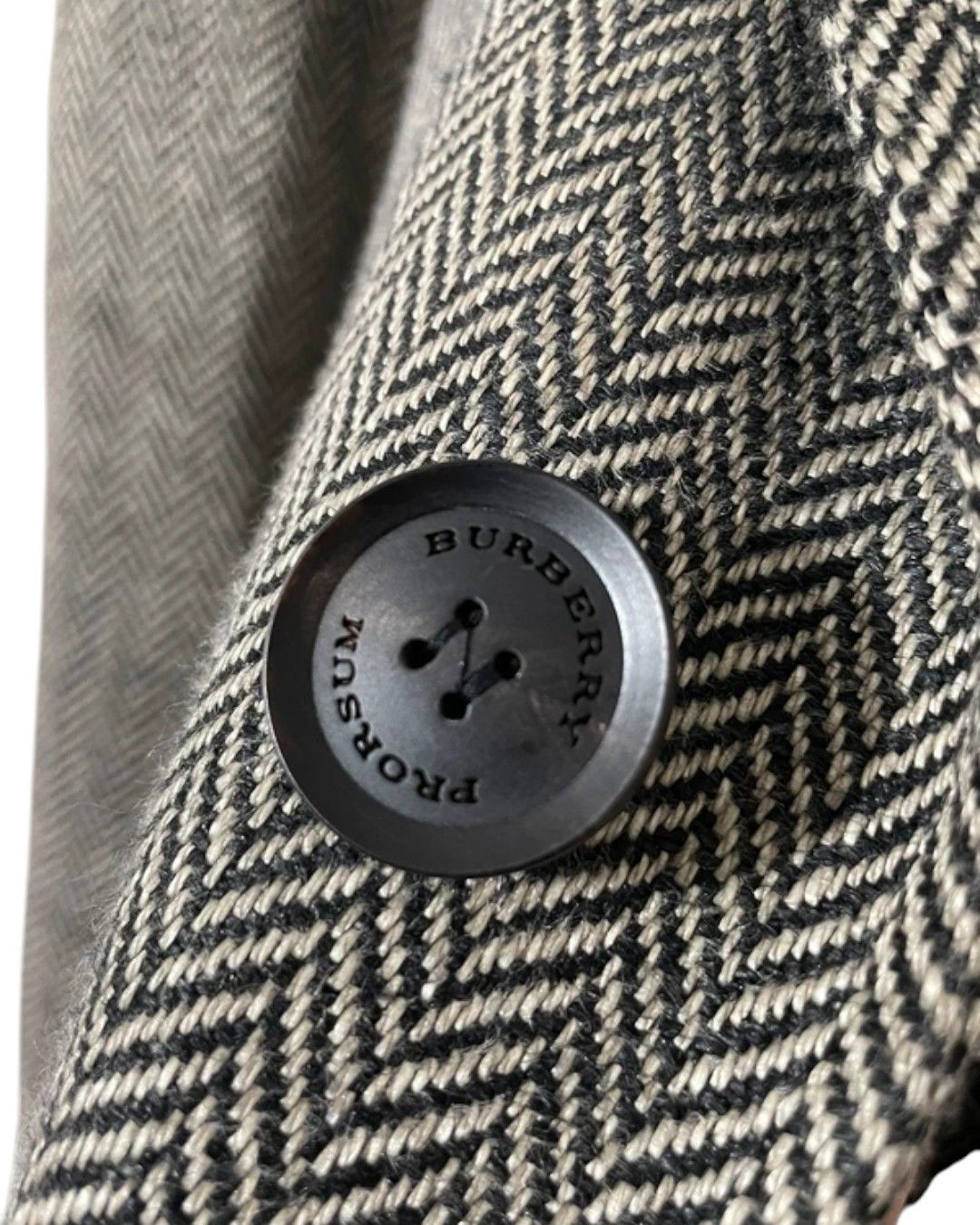 Burberry Prorsum PRORSUM F/W 2012 SAMPLE LINEN HEAVY COAT Size US L / EU 52-54 / 3 - 4 Thumbnail