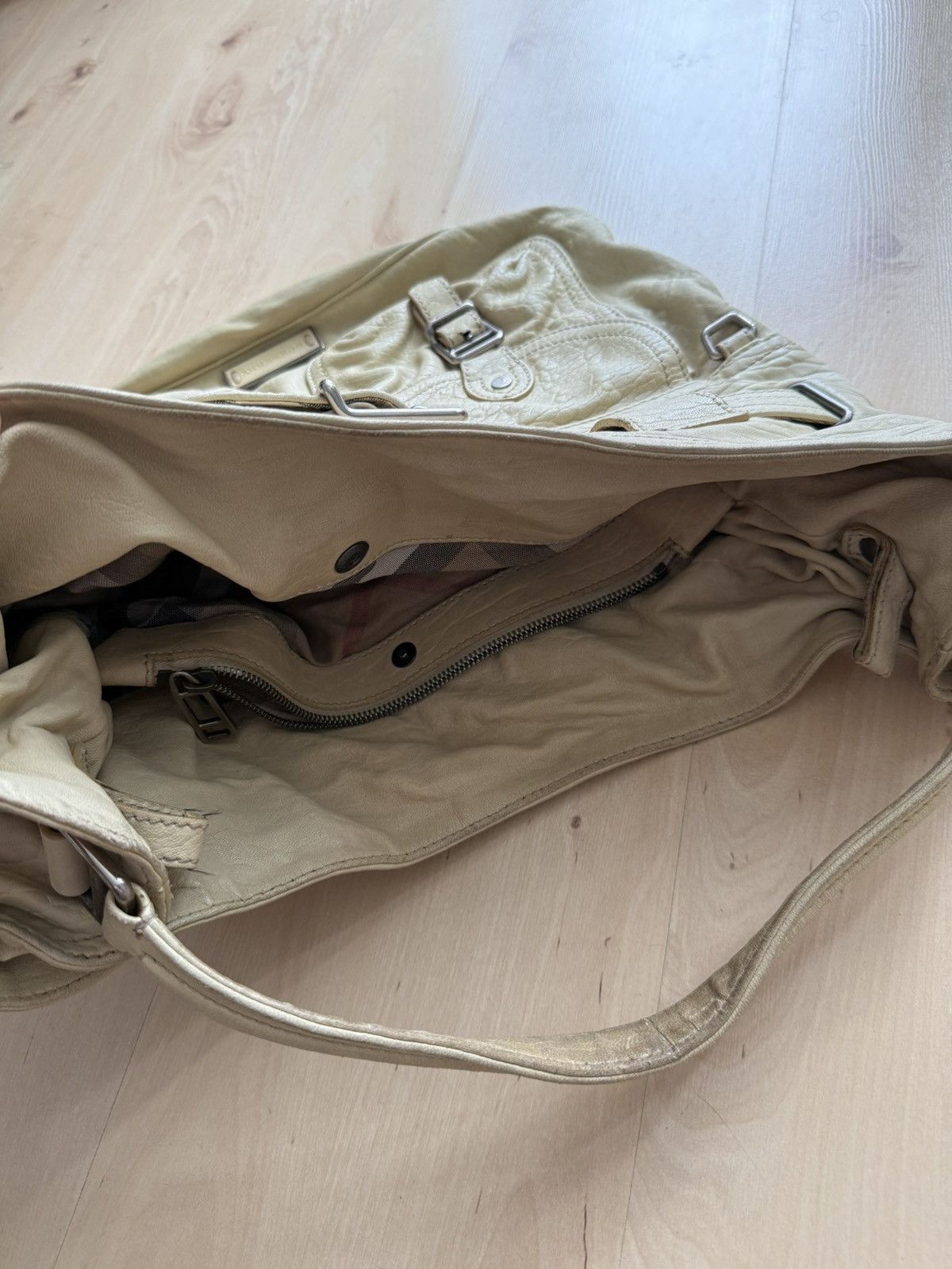 Burberry Burberry London Vintage leather tote bag Size ONE SIZE - 15 Thumbnail