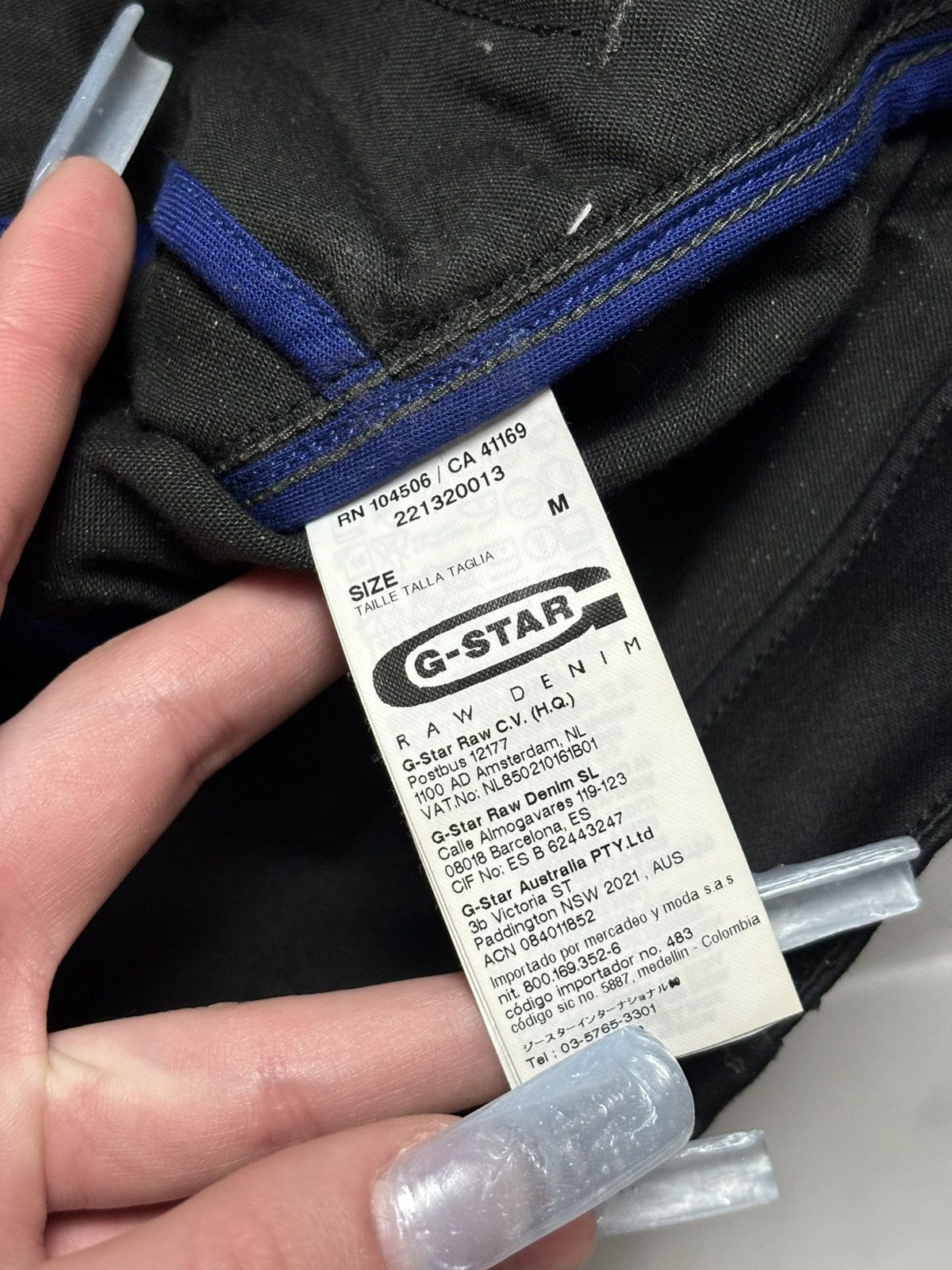 G-Star × Vintage G star raw biker moto vintage jacket Size M / US 6-8 / IT 42-44 - 12 Thumbnail