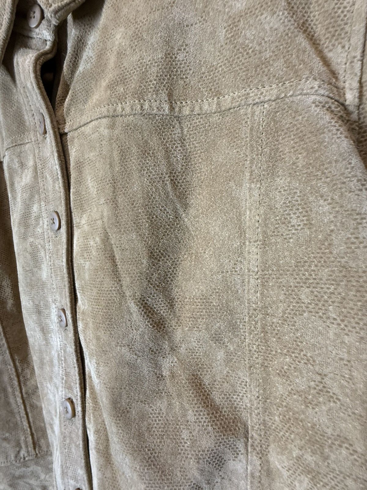 Coldwater Creek × Vintage Suede Jacket Size US S / EU 44-46 / 1 - 7 Thumbnail