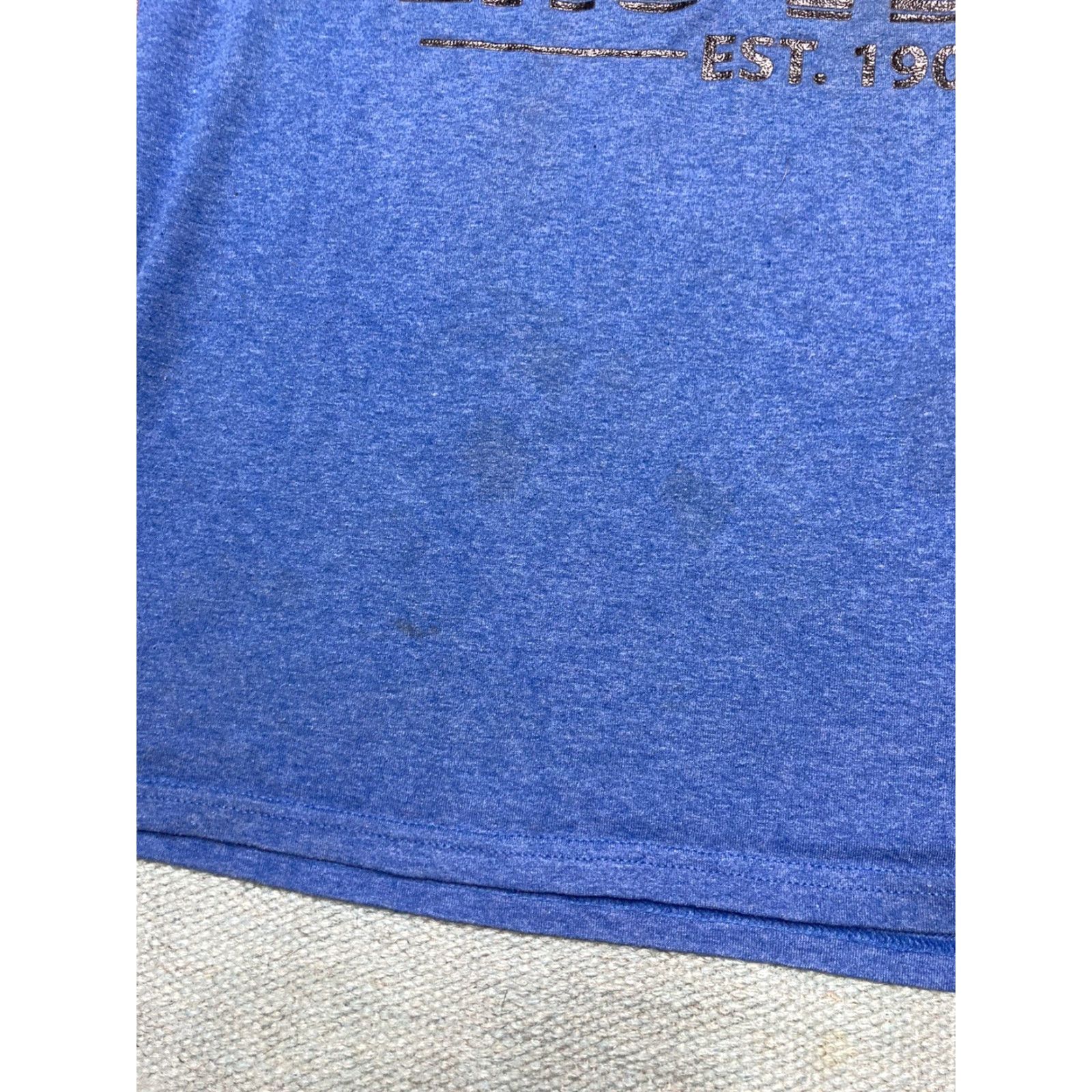 Vintage VINTAGE y2k graphic t shirt Las Vegas casinos skyline pharaoh blue adult XL Shirt Mens Blue 2000s Size US XL / EU 56 / 4 - 3 Thumbnail