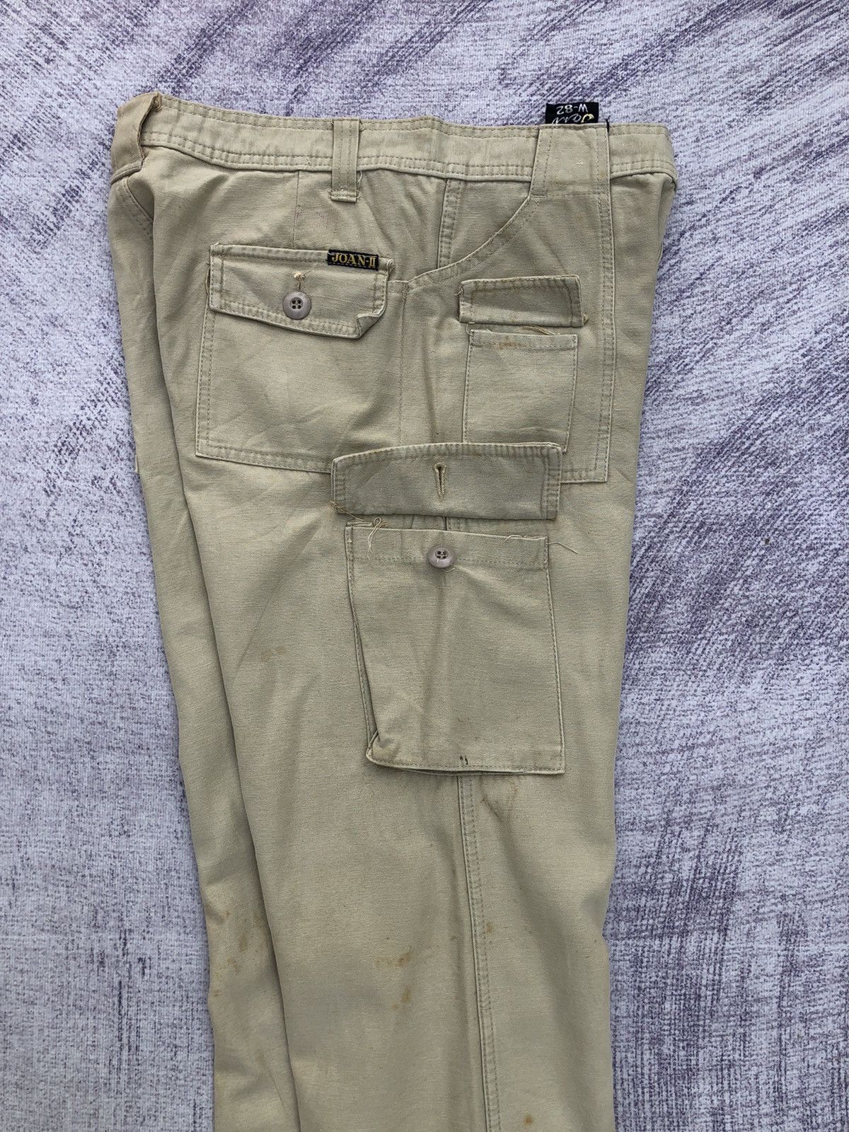 Japanese Brand × Vintage Japanesebrand JOAN Cargo Pants Bush Pocket Size US 31 - 12 Thumbnail