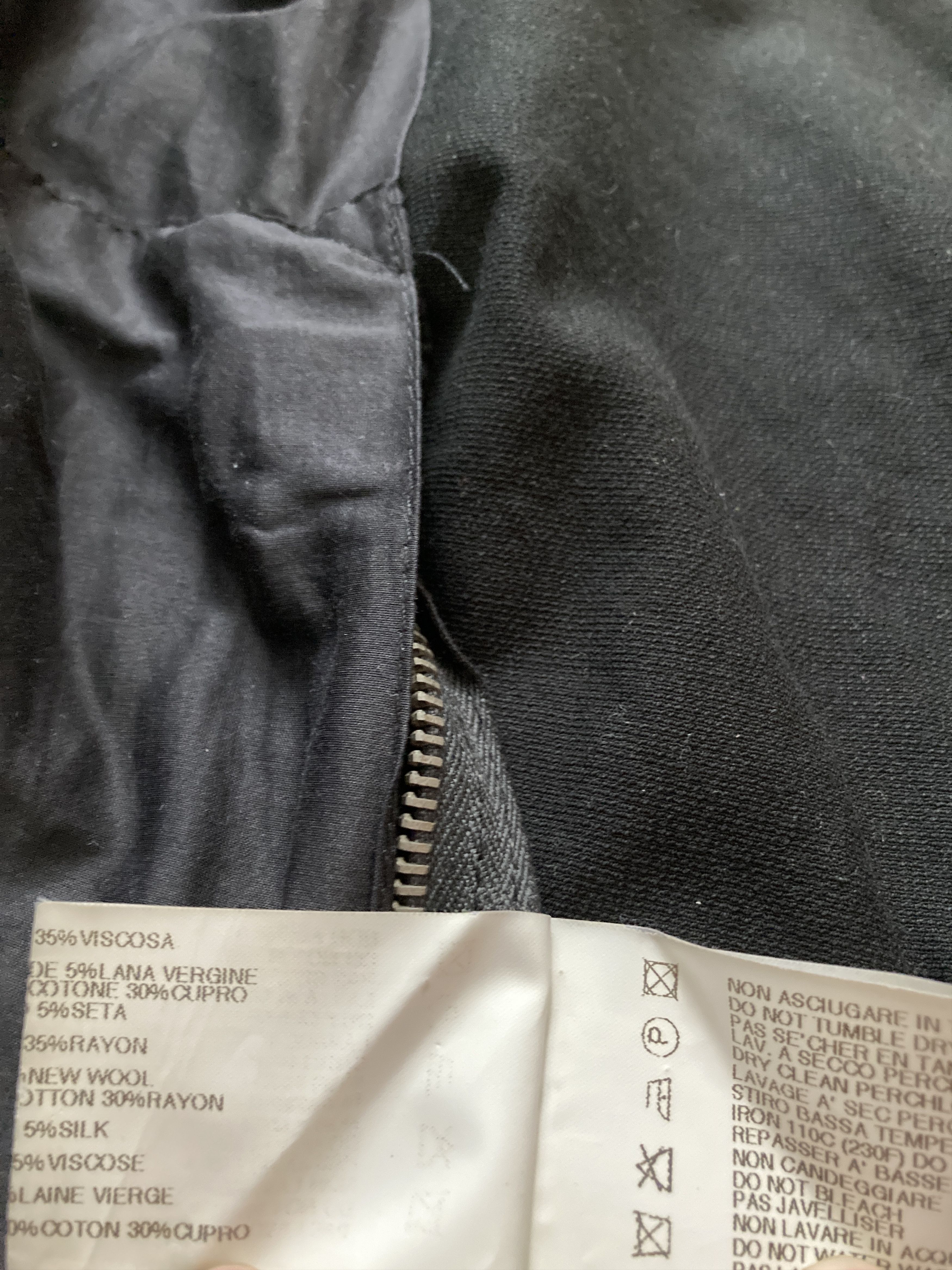 Rick Owens S/S 09 "STRUTTER" Waxed Black Berger Jacket Rick Owens XL Size US XL / EU 56 / 4 - 19 Thumbnail