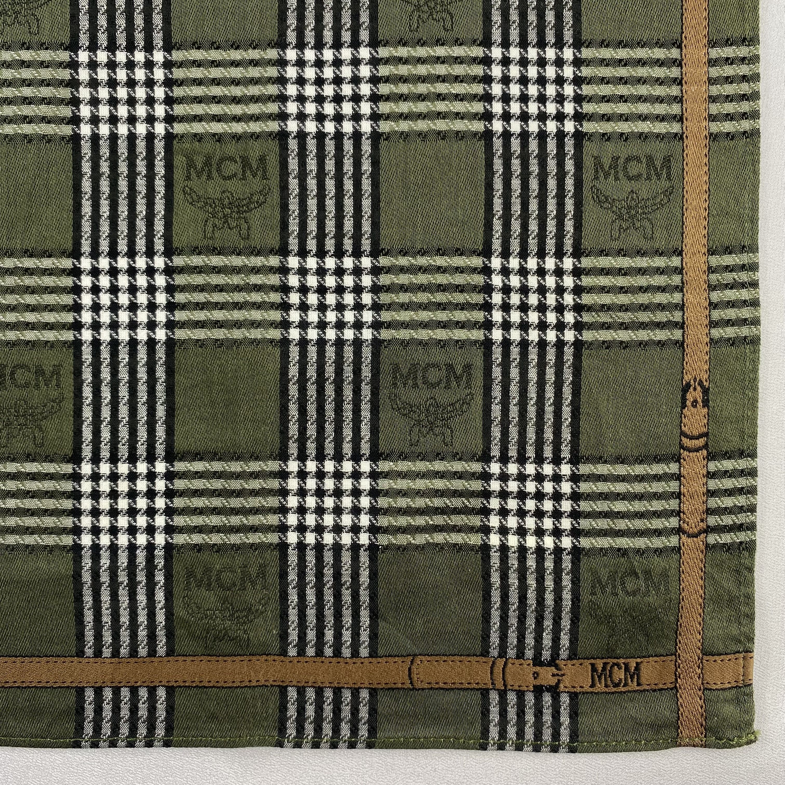 MCM × Vintage MCM Bandana/ Handkerchief / Neckerchief-P1759 Size ONE SIZE - 3 Thumbnail