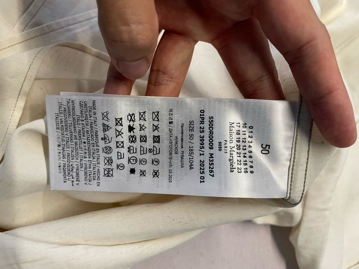Maison Margiela Maison Margiela Button-Up Short-Sleeves Shirt Size US L / EU 52-54 / 3 - 12 Thumbnail