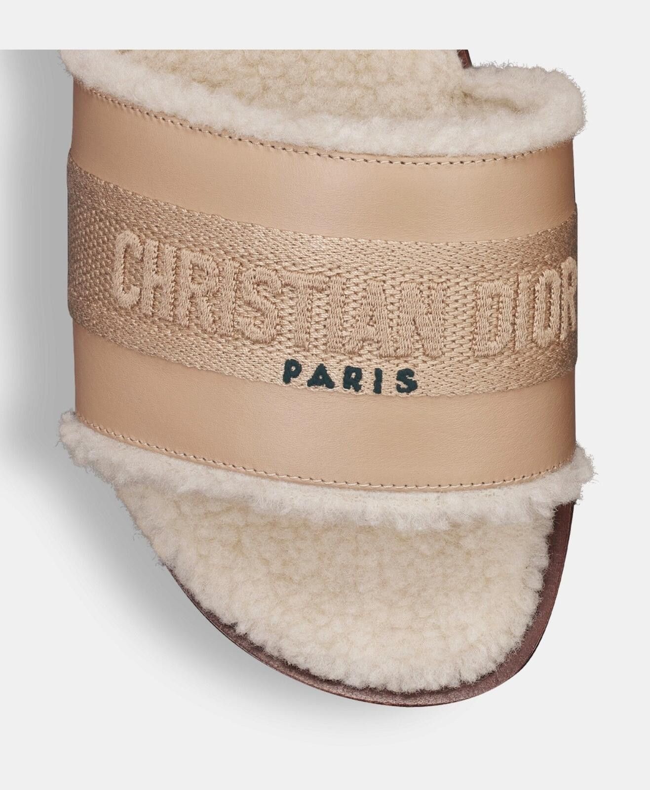 Dior Dior Dway Wool Slide Sandals Size ONE SIZE - 4 Thumbnail