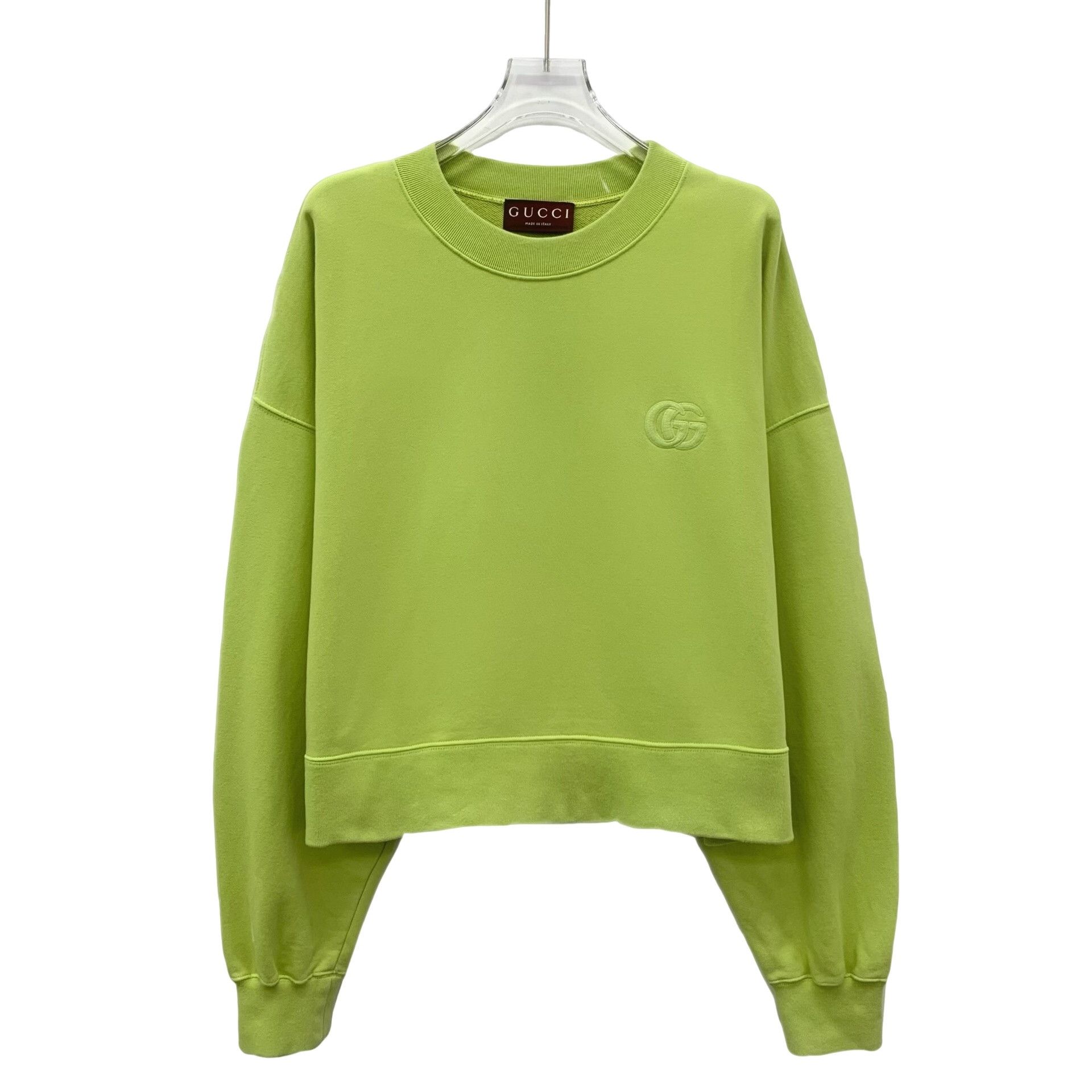 Gucci Gucci Tonal Embroidered Logo Sweatshirt Size L Size US L / EU 52-54 / 3 - 1 Thumbnail
