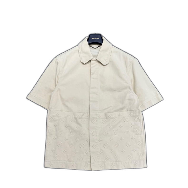 Louis Vuitton louis vuitton beige short sleeve shirt-2508 Size US XS / EU 42 / 0 - 1 Thumbnail