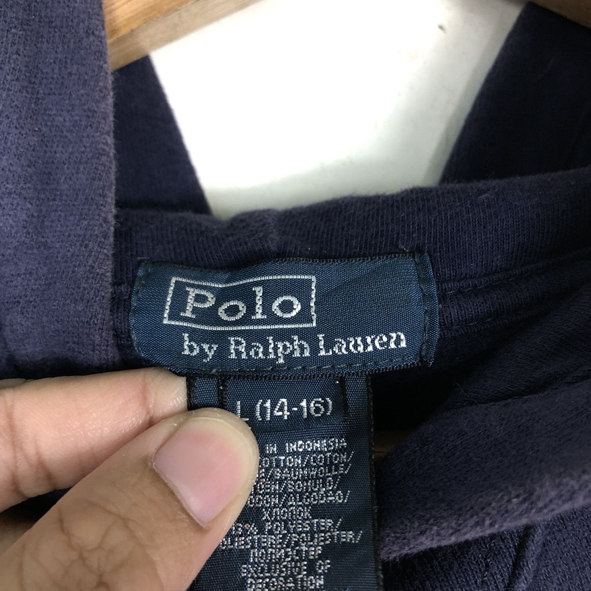 Polo Ralph Lauren 🔥Vintage Polo Ralph Lauren Big Pony Hoodie Pull Over Size US L / EU 52-54 / 3 - 15 Thumbnail