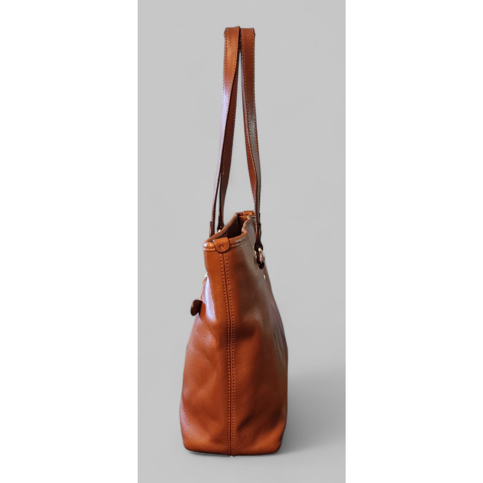 Coach COACH Cross Grain Leather City Zip Tote F36632 Acorn color Size ONE SIZE - 9 Thumbnail