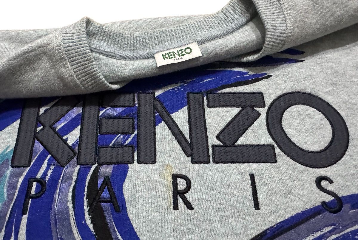 Kenzo Kenzo Paris Embroidered Spell Out Big Logo With Side Zipper Size US M / EU 48-50 / 2 - 3 Thumbnail