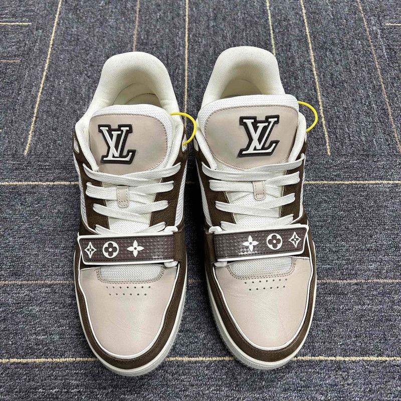 Louis Vuitton Louis Vuitton Trainer Low-Top Sneakers in Brown -2508 Size US 8 / EU 41 - 2 Thumbnail