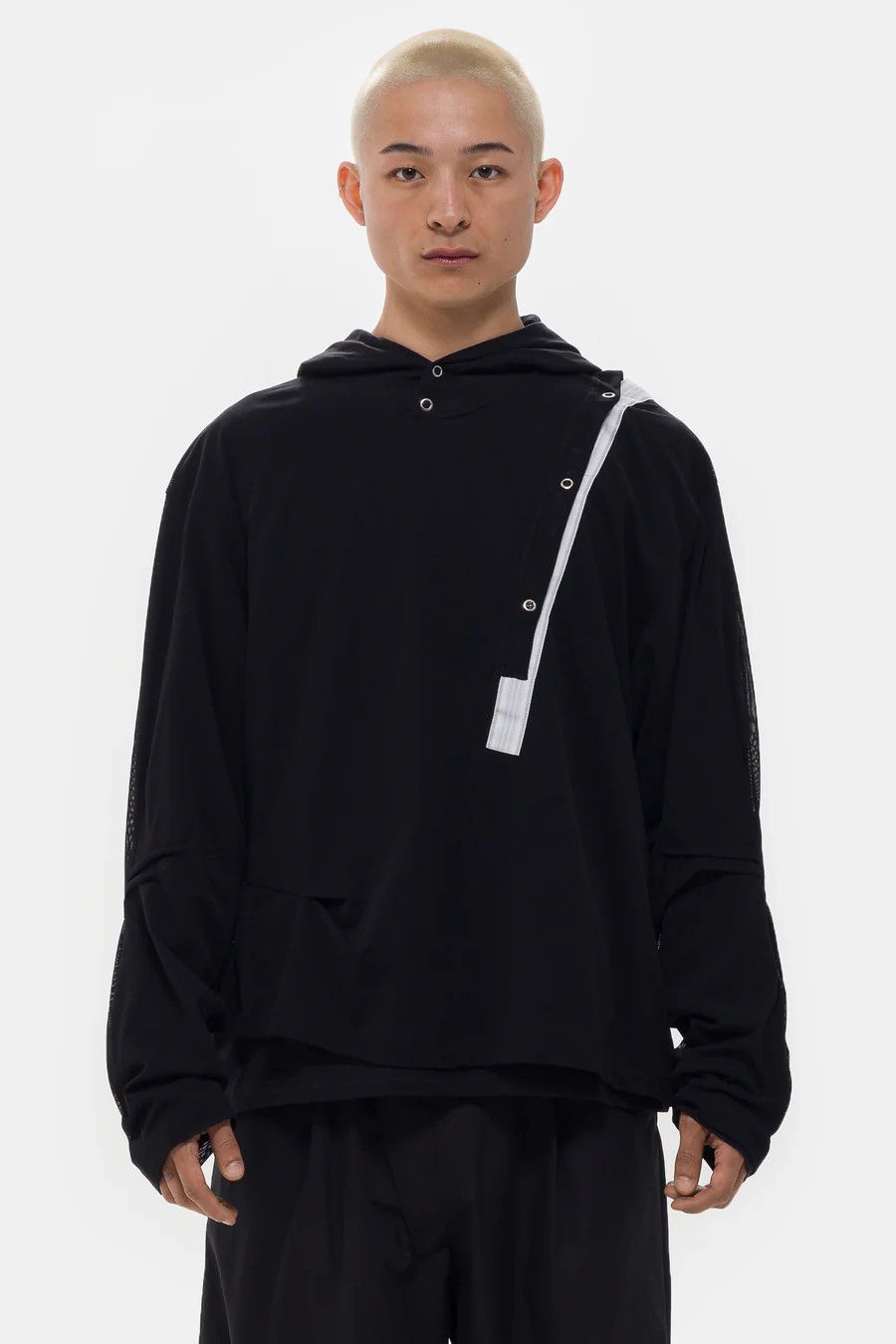 Kiko Kostadinov Inex Hooded Top Black 44 | Grailed