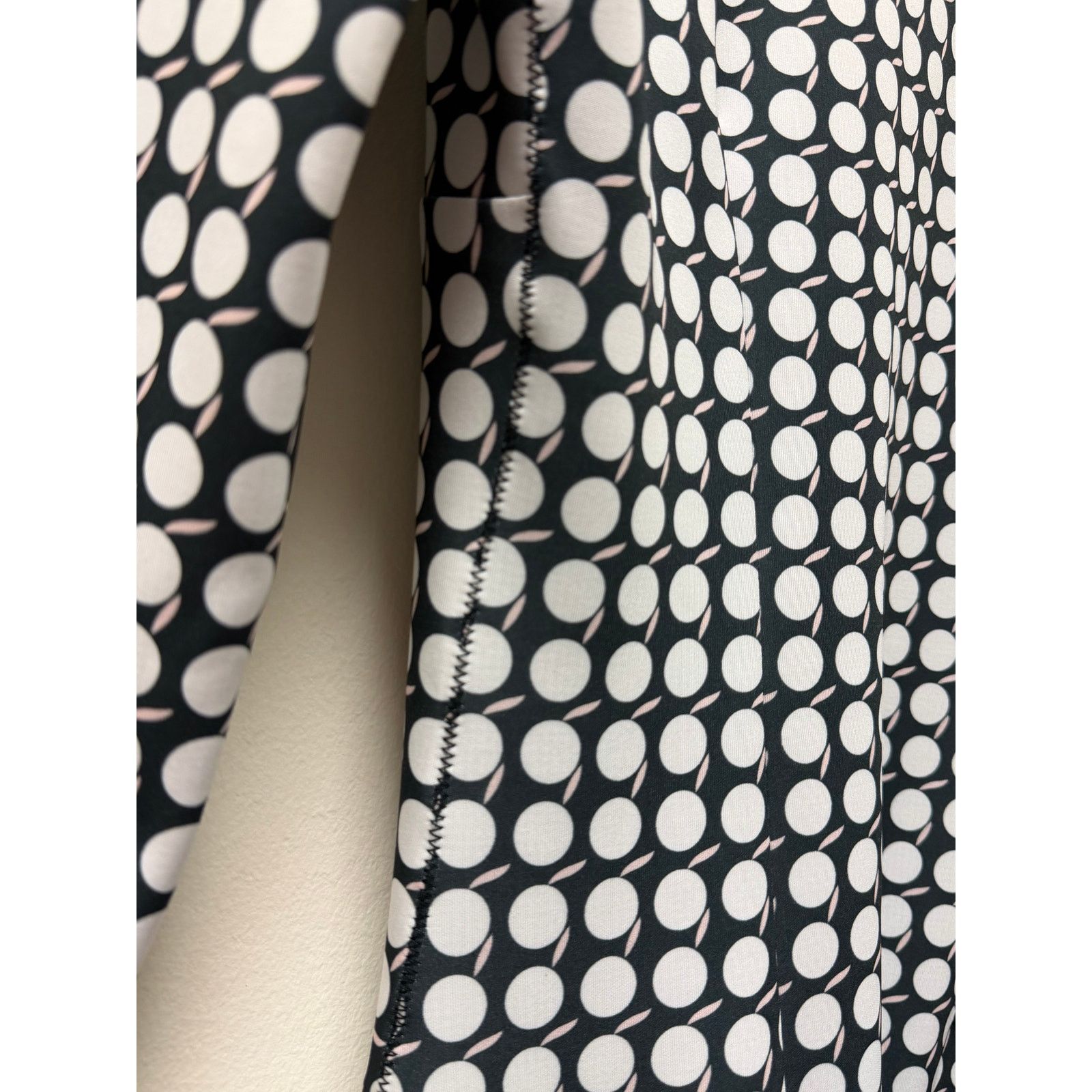 Patrizia Pepe Patrizia Pepe Fit & Flare Dress 42 M Black White Party Italy Size M / US 6-8 / IT 42-44 - 6 Thumbnail