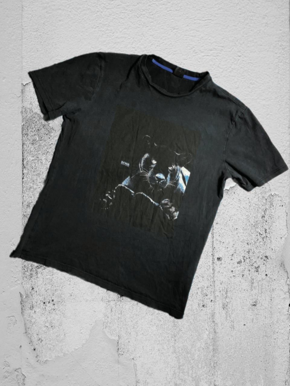 Affliction × Hugo Boss × Japanese Brand Y2K Affliction Style All Over Print T Shirt Tee Tapout Japan Size US L / EU 52-54 / 3 - 1 Thumbnail
