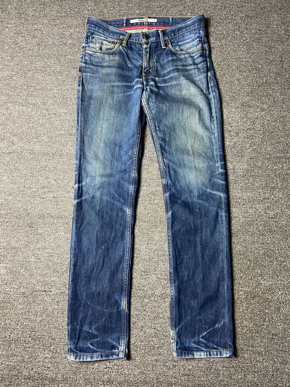 Levi's Levis Strauss Co. Pencil Fit Distressed Jeans (159) Size US 31 - 1 Thumbnail
