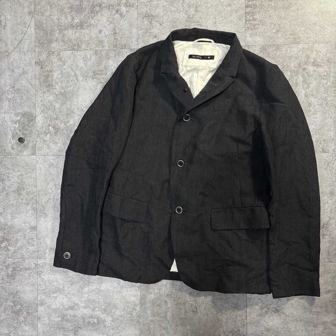 KLASICA Herringbone Wool Sack Coat Size US M / EU 48-50 / 2 - 1 Thumbnail