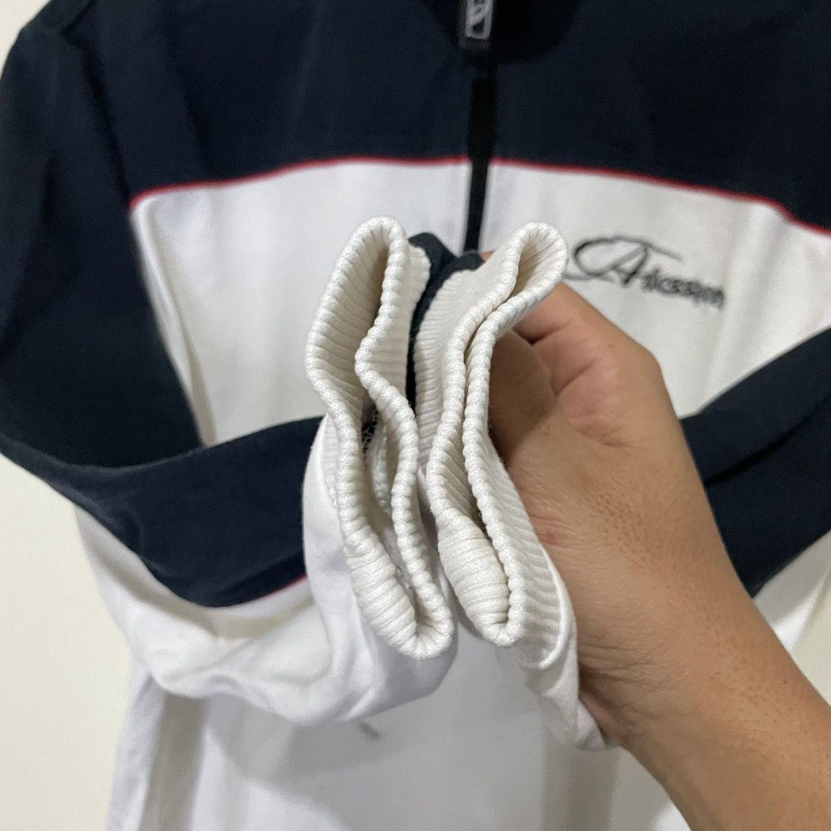 Asics Vtg Asics Halfzipper Size US L / EU 52-54 / 3 - 8 Thumbnail