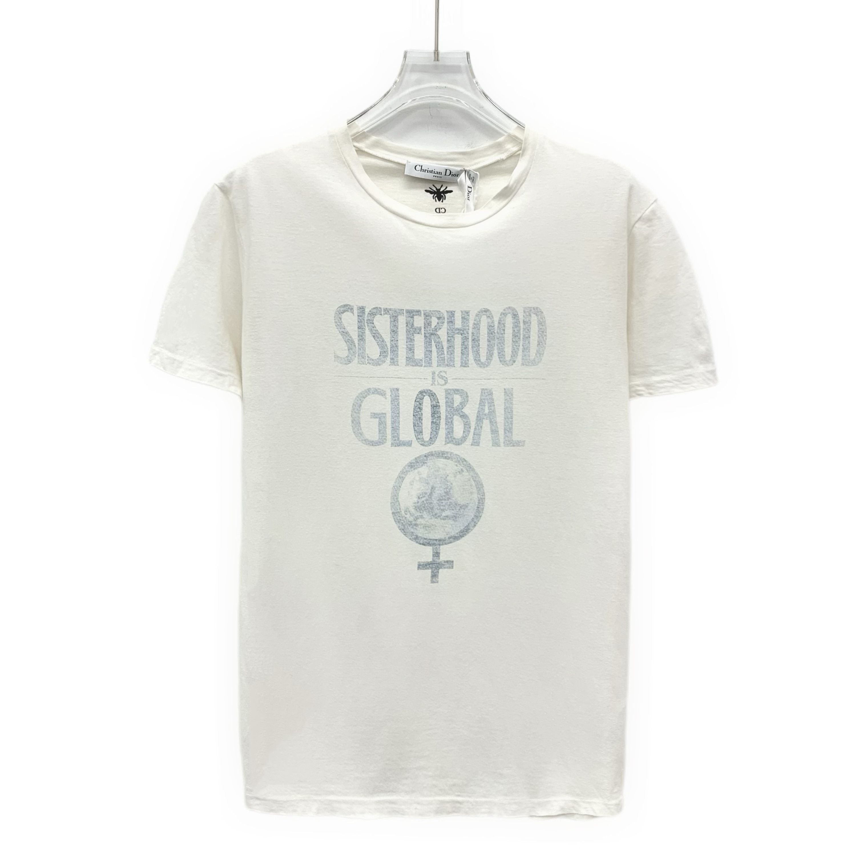 Dior Dior Logo T-Shirt White (M) Size US M / EU 48-50 / 2 - 1 Thumbnail