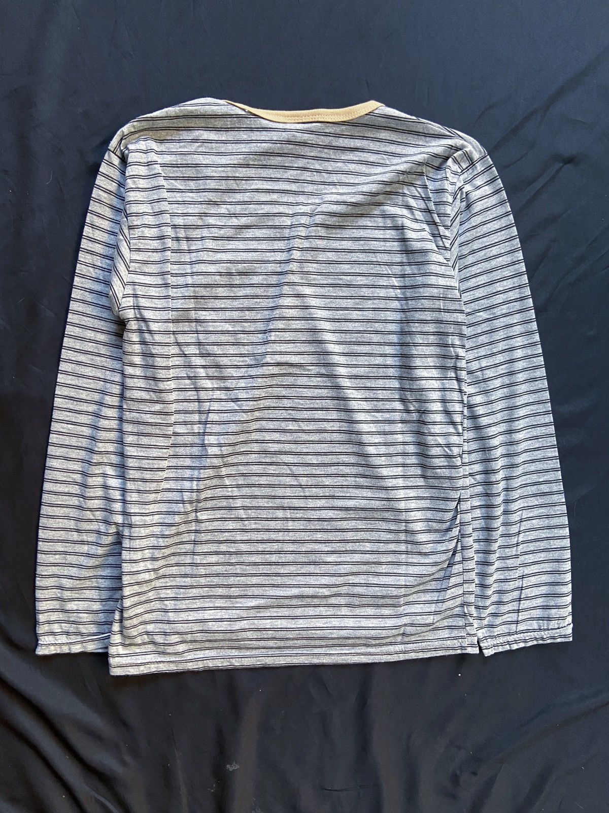 If Six Was Nine RED NINE STRIPED TATTOO DESIGN LONG SLEEVE Size US S / EU 44-46 / 1 - 8 Thumbnail