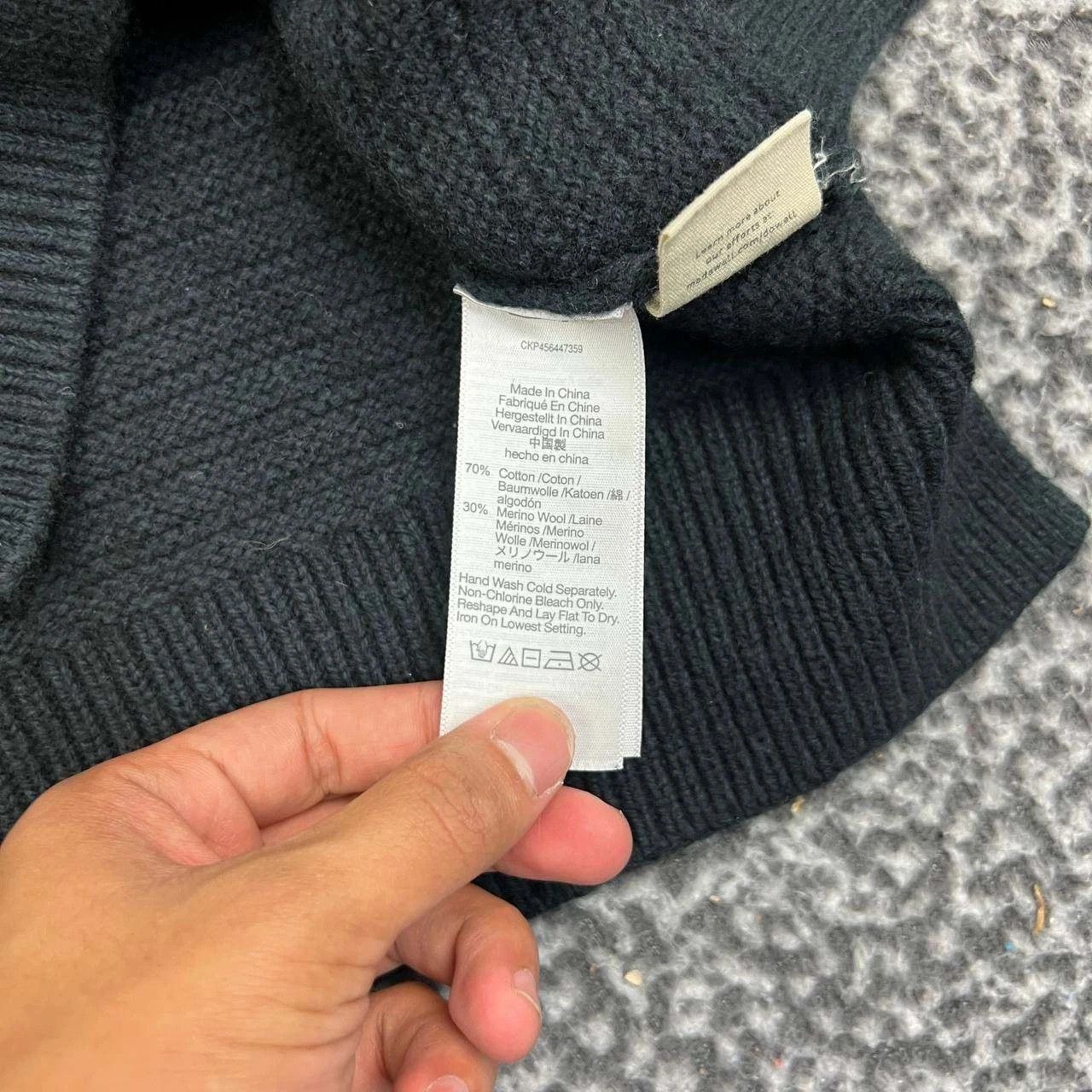 Madewell Madewell Sweater Women Pullover Long Sleeve Ruffle Neck L Size L / US 10 / IT 46 - 3 Thumbnail
