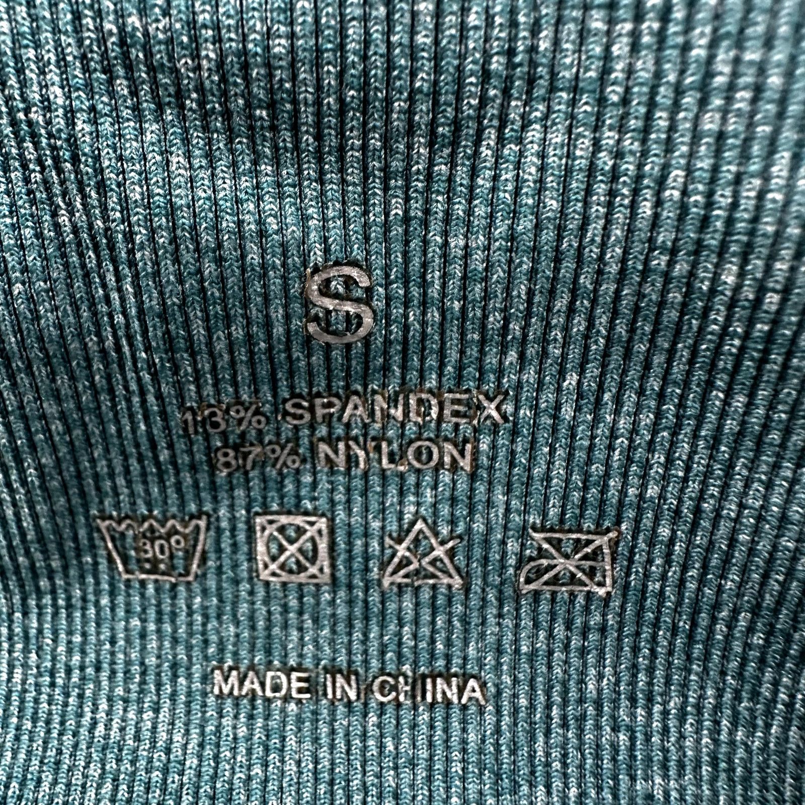 NVGTN Contour Seamless Leggings Athletic High Rise Teal S