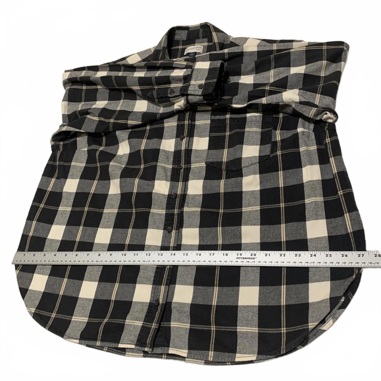 Other Universal Thread Men's XXL Black White Plaid Shirt Size US XXL / EU 58 / 5 - 10 Thumbnail