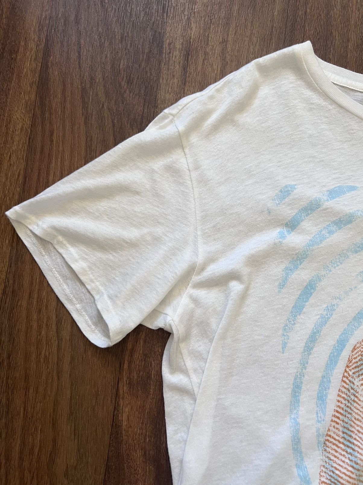 R13 Rare cotton/cashmere single-stitch Cobain tee, L (fits M/L) Size US L / EU 52-54 / 3 - 7 Thumbnail