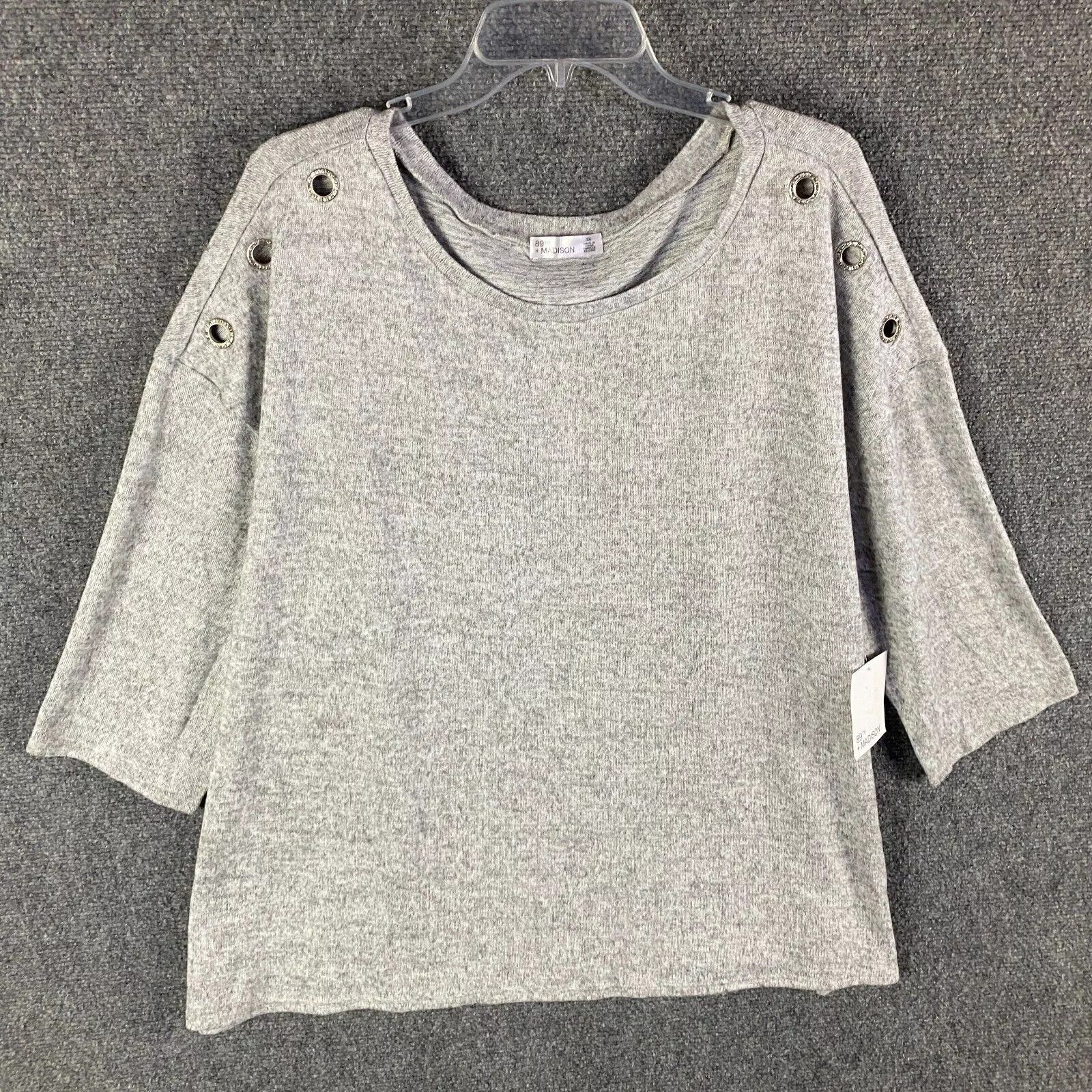 Other 89th + Madison Top Women's 3X Plus 3/4 Sleeve Polyester NWT Size 3XL / US 20-22 - 1 Thumbnail