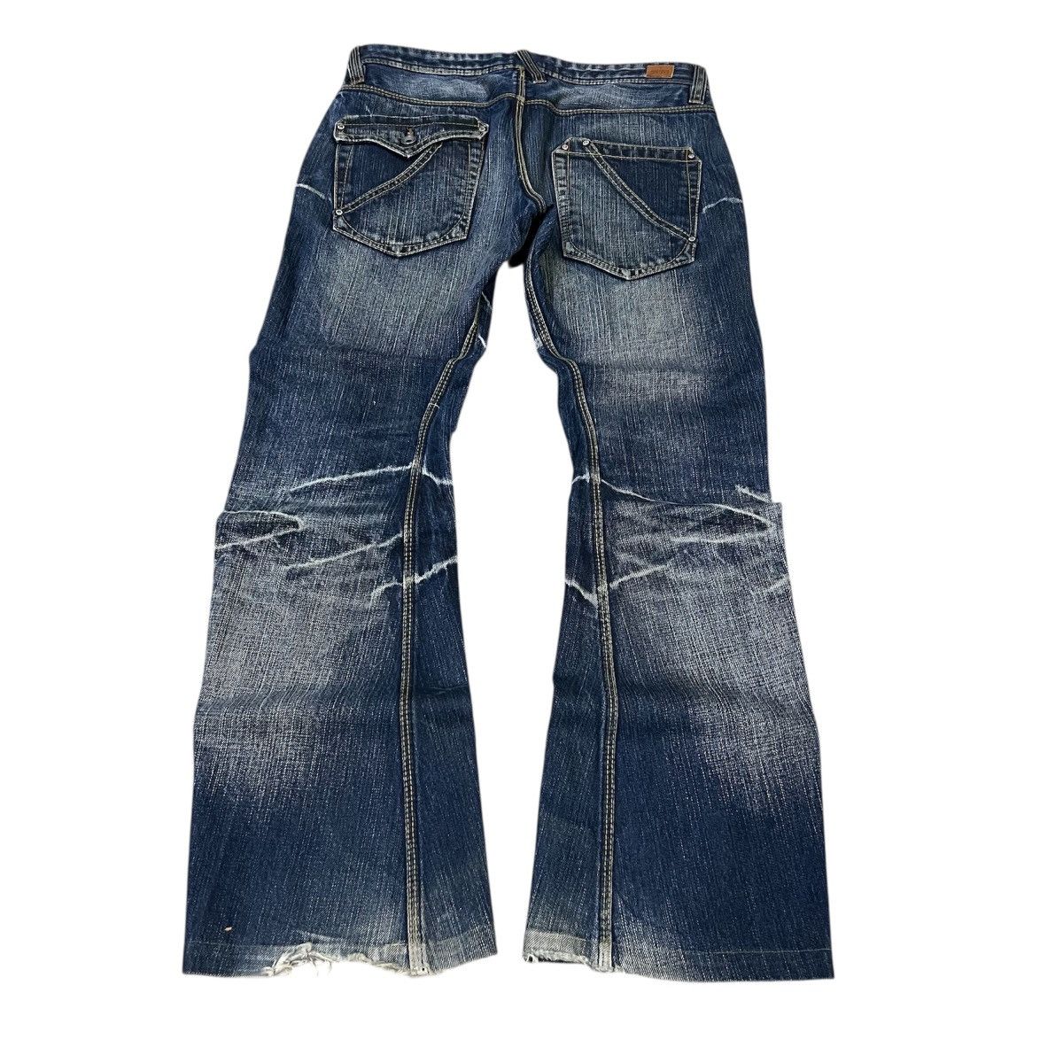 Nicole Club “punk style” NICOLE CLUB MUD WASH JEANS Size US 32 / EU 48 - 1 Thumbnail