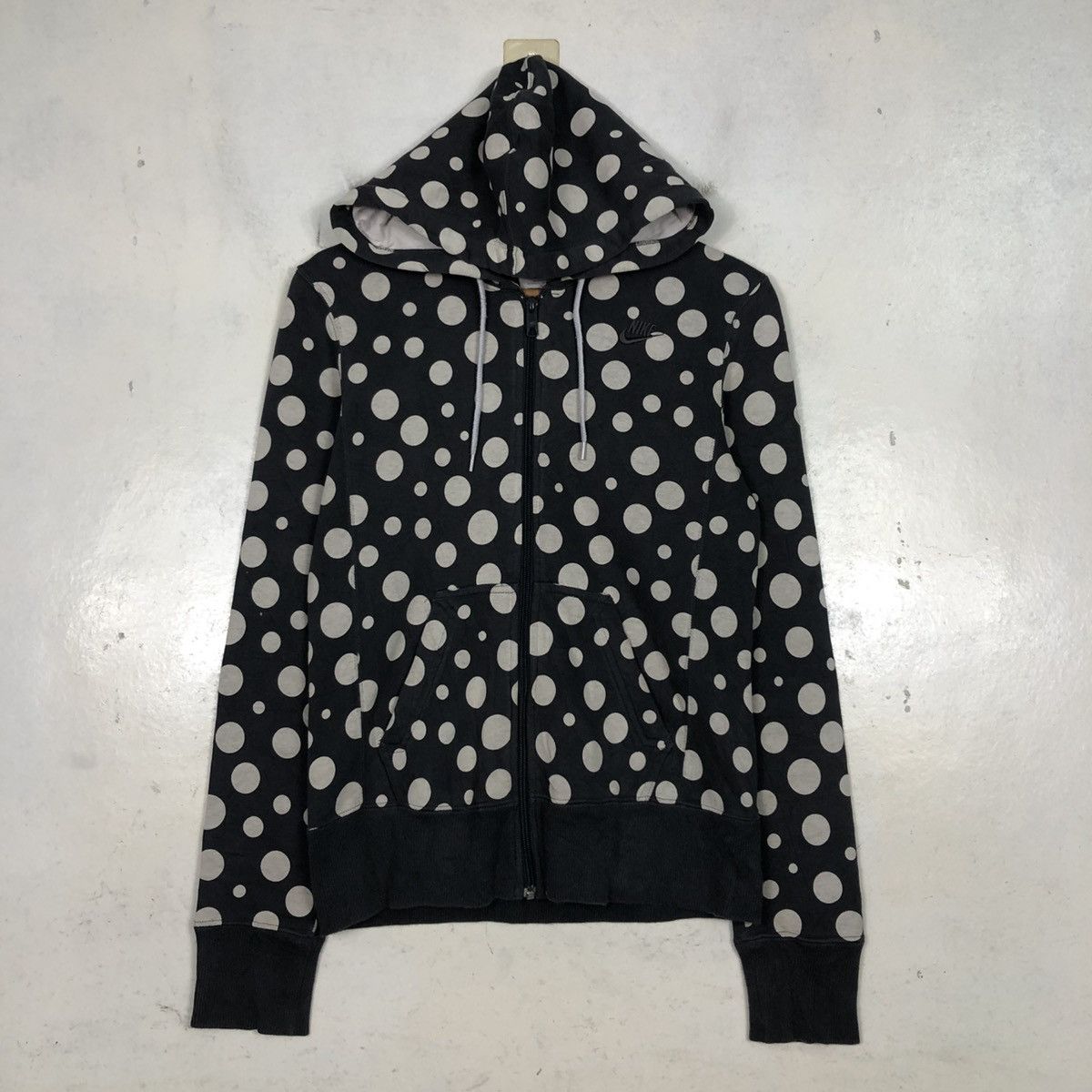 Nike 📌Nike Sportswear Zipper Hoodie Polkadot Design Full Print Size US S / EU 44-46 / 1 - 3 Thumbnail