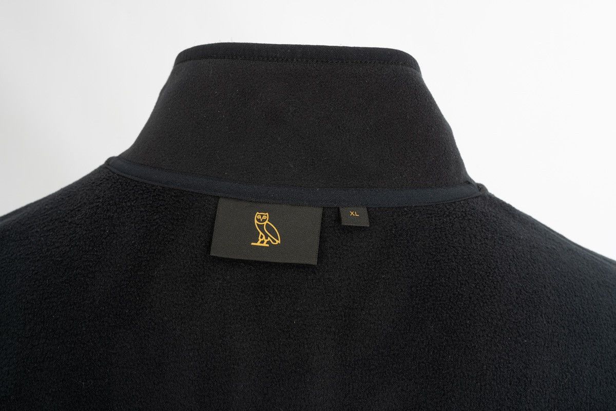 October's Very Own × Polartec OVO x Polartec Fleece Snap Mock Neck Pullover Black Sz XL Size US XL / EU 56 / 4 - 7 Thumbnail