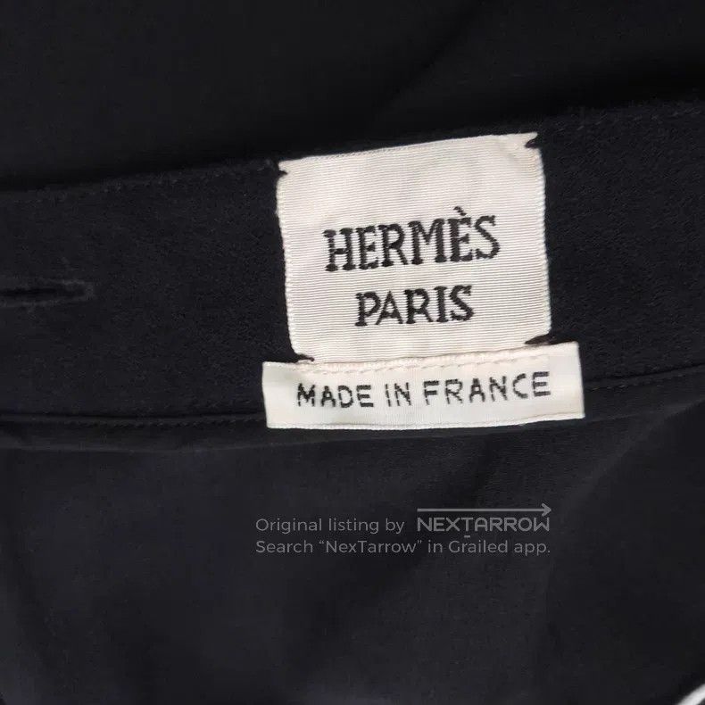 Hermes Hermes Wool Solid Color Pleated Long Skirt Size 26" / US 2 / IT 38 - 2 Thumbnail