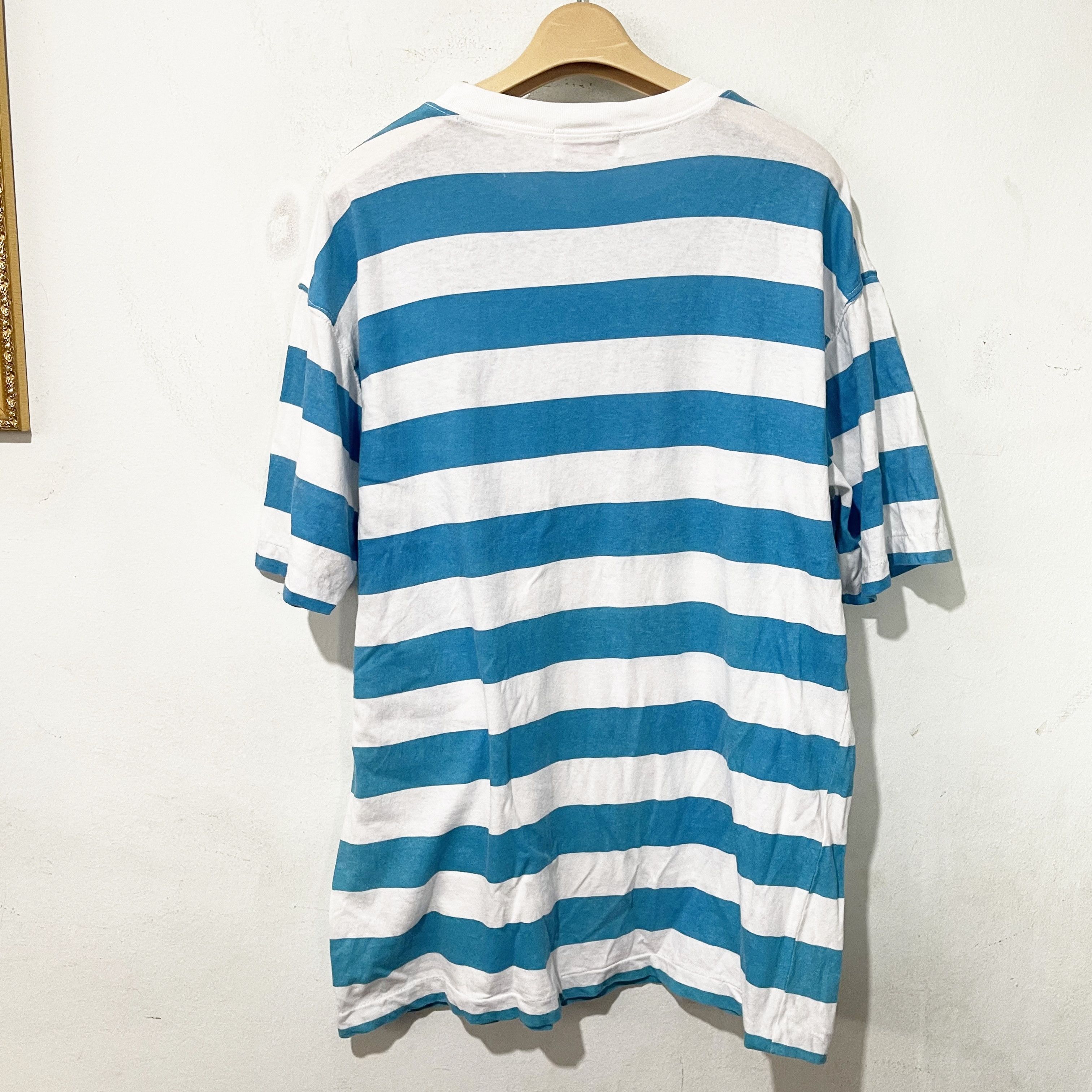 Vintage Vintage 90s Striped Shirt Size US XL / EU 56 / 4 - 3 Thumbnail