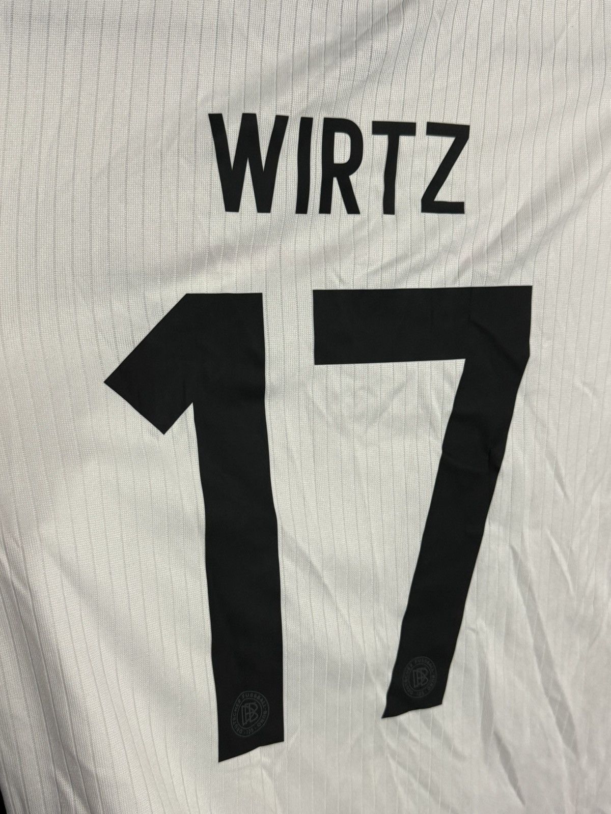 Adidas KIDS New Germany Anniversary 125 Wirtz Football Jersey Size US XS / EU 42 / 0 - 3 Thumbnail
