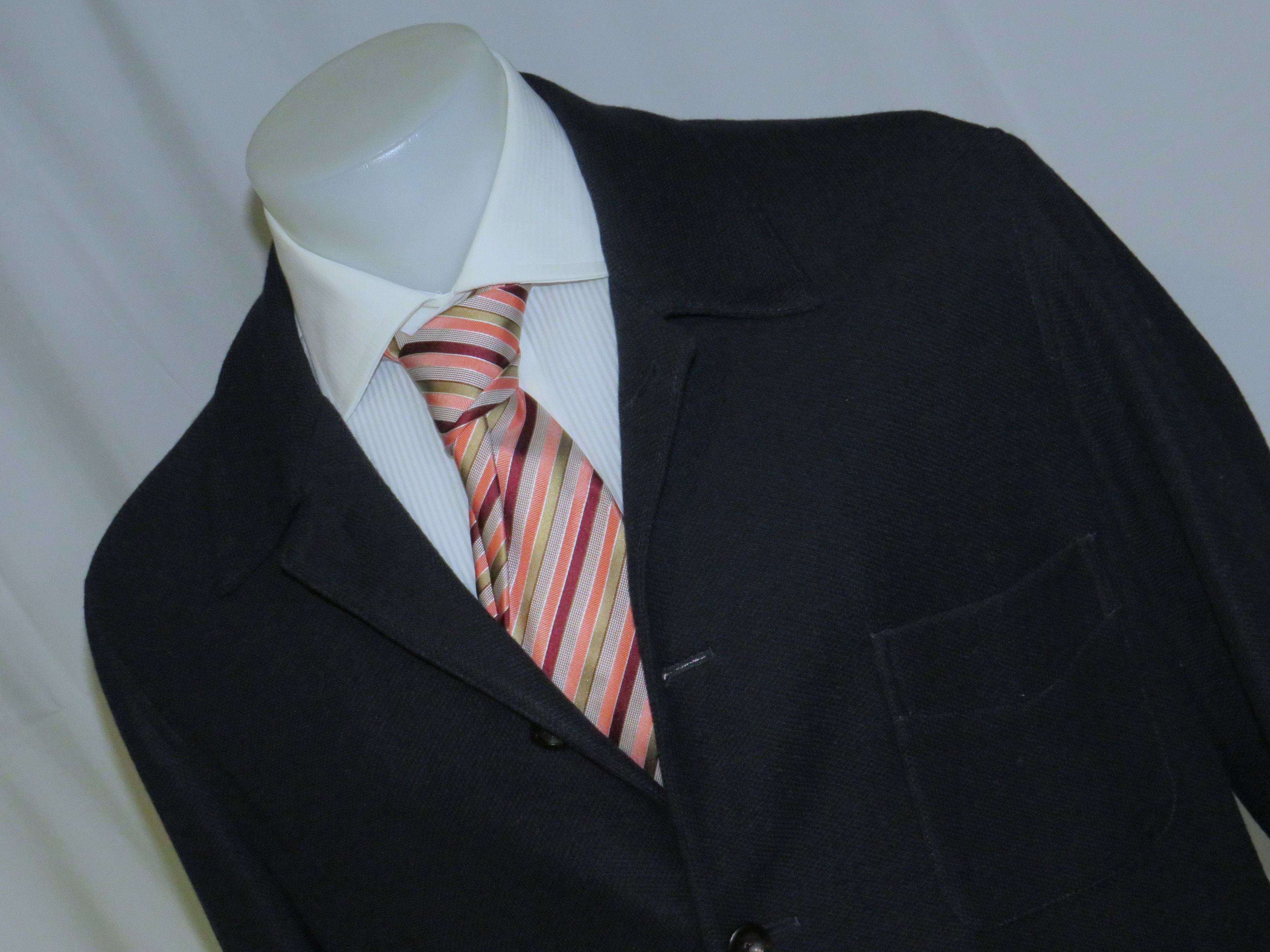 Ralph Lauren Purple Label Hand Tailored Wool Blend Navy Blue Jacket XL Size US XL / EU 56 / 4 - 6 Thumbnail