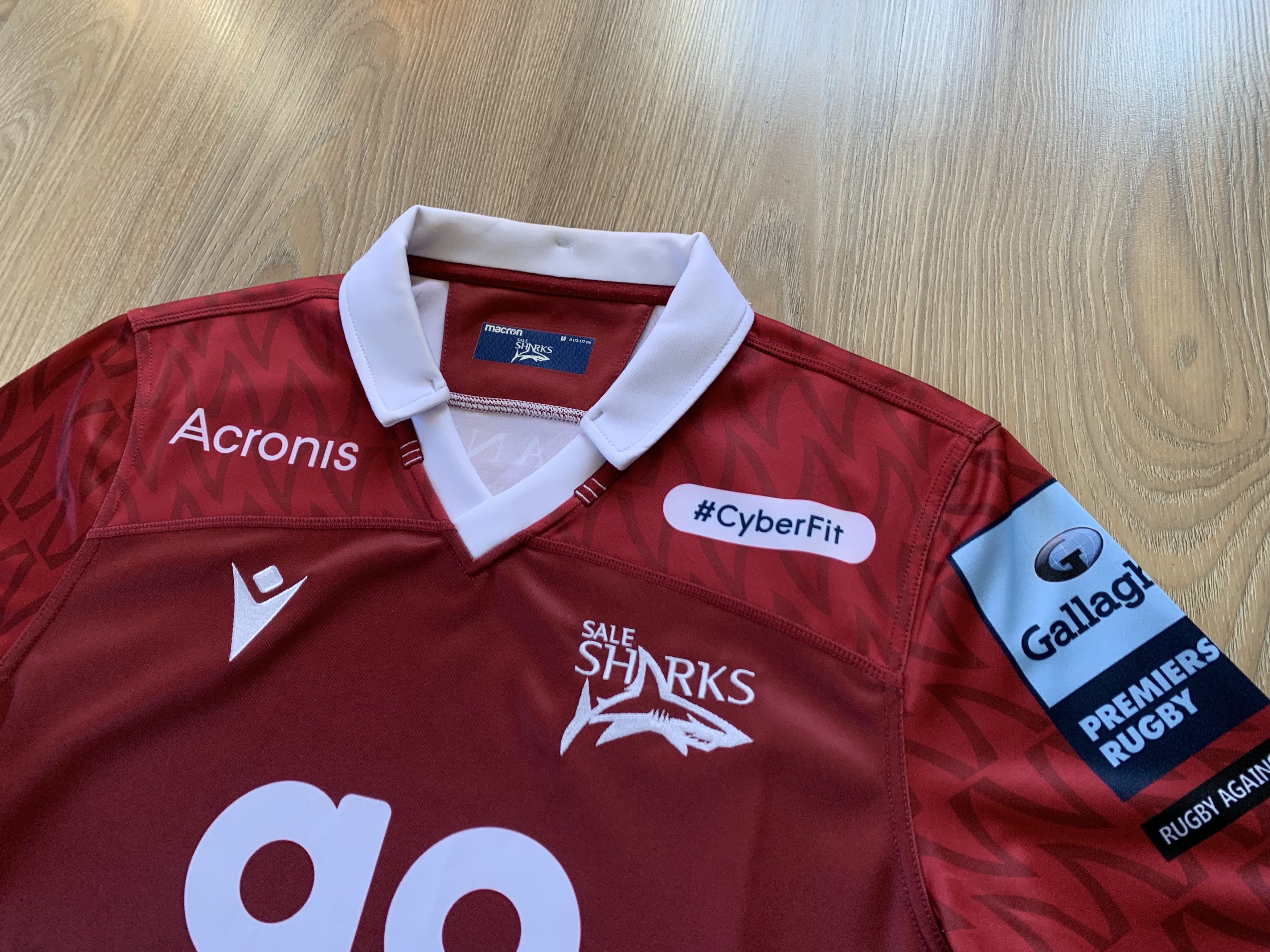 Macron Sale Sharks South Africa Macron Rugby Jersey Size US M / EU 48-50 / 2 - 5 Thumbnail