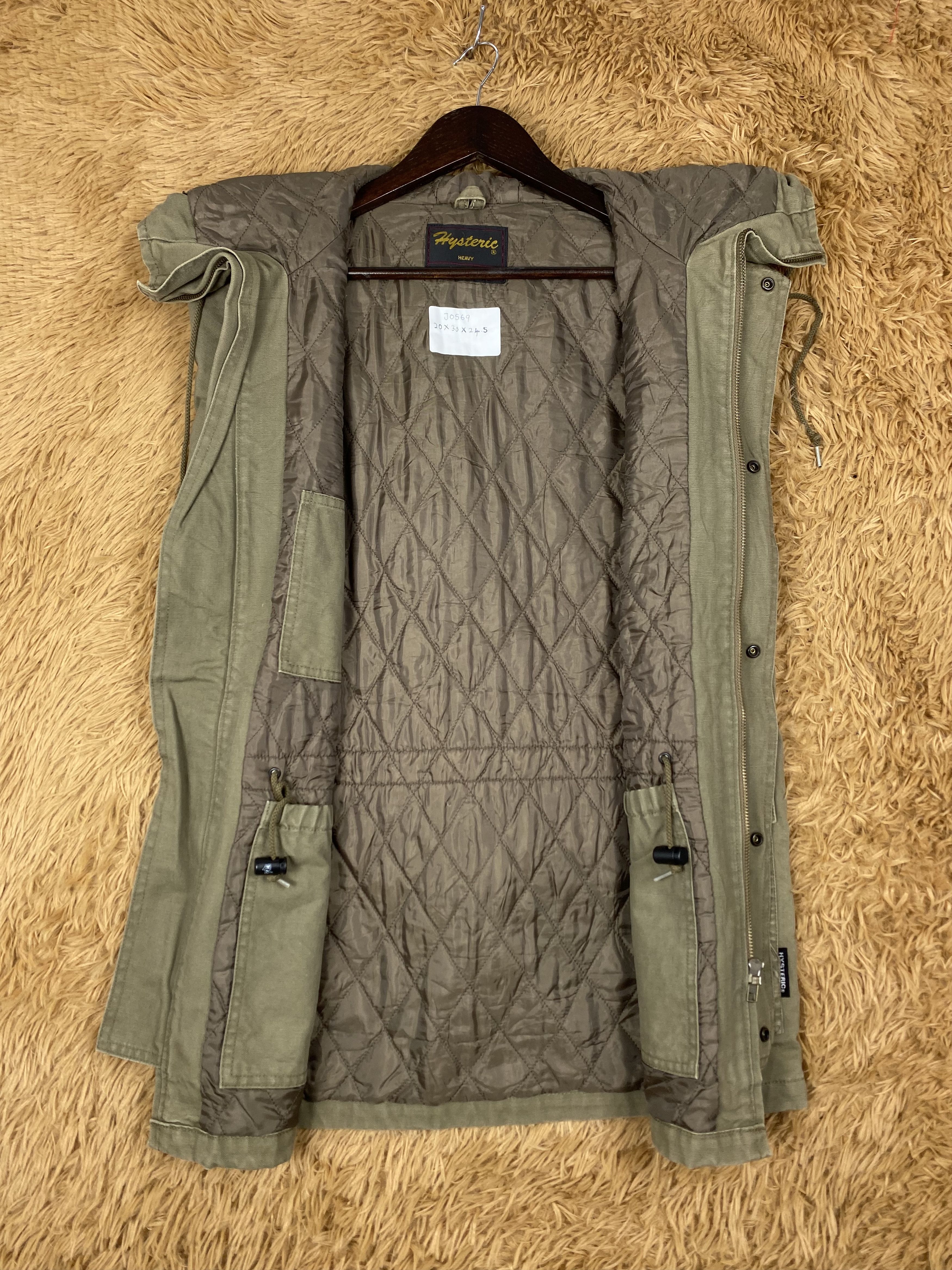 Hysteric Glamour Vintage Hysteric Quilted Lining Jacket DJ0569 Size US S / EU 44-46 / 1 - 6 Thumbnail