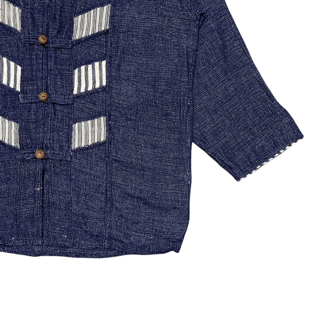 Issey Miyake Vintage Issey Miyake Inspired Indigo Jacket Size US M / EU 48-50 / 2 - 4 Thumbnail