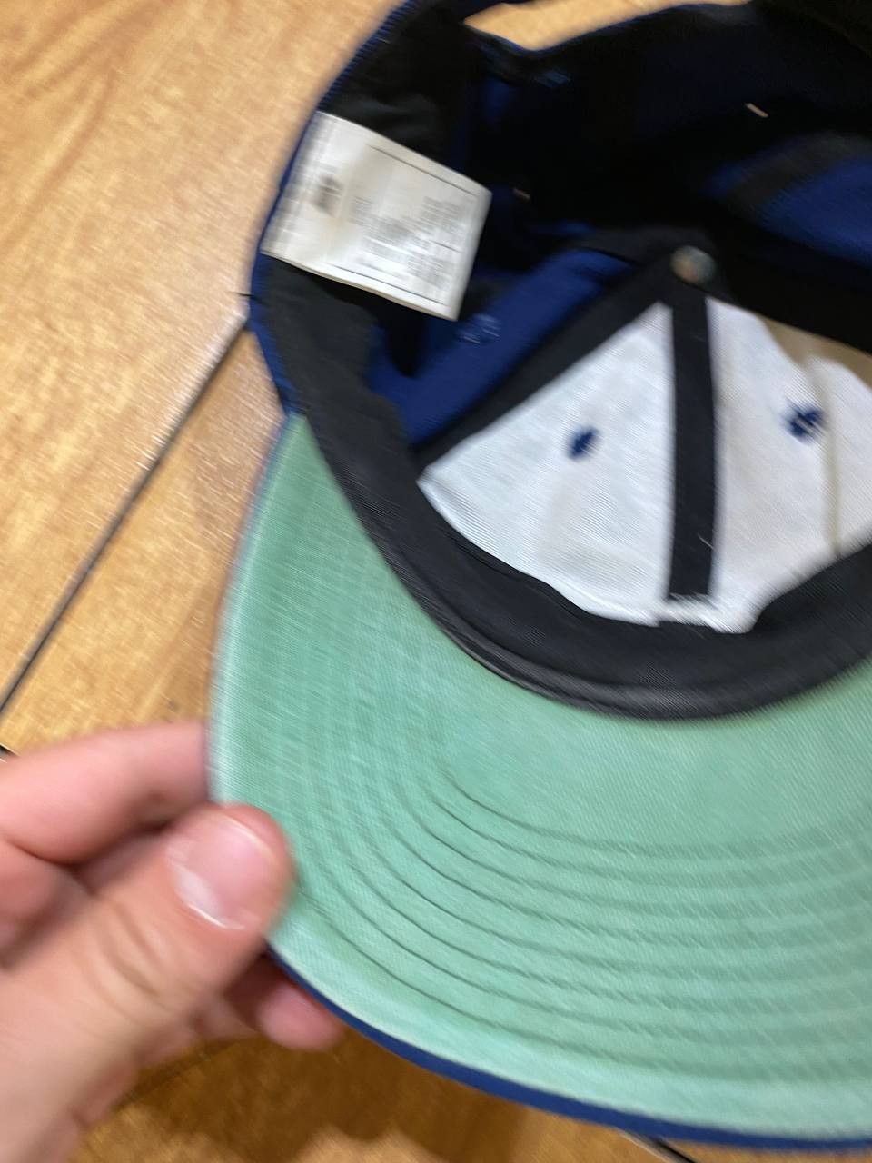 Nike Blue Hats Vintage Nike Cap Y2K big logo streetwear Size ONE SIZE - 10 Thumbnail