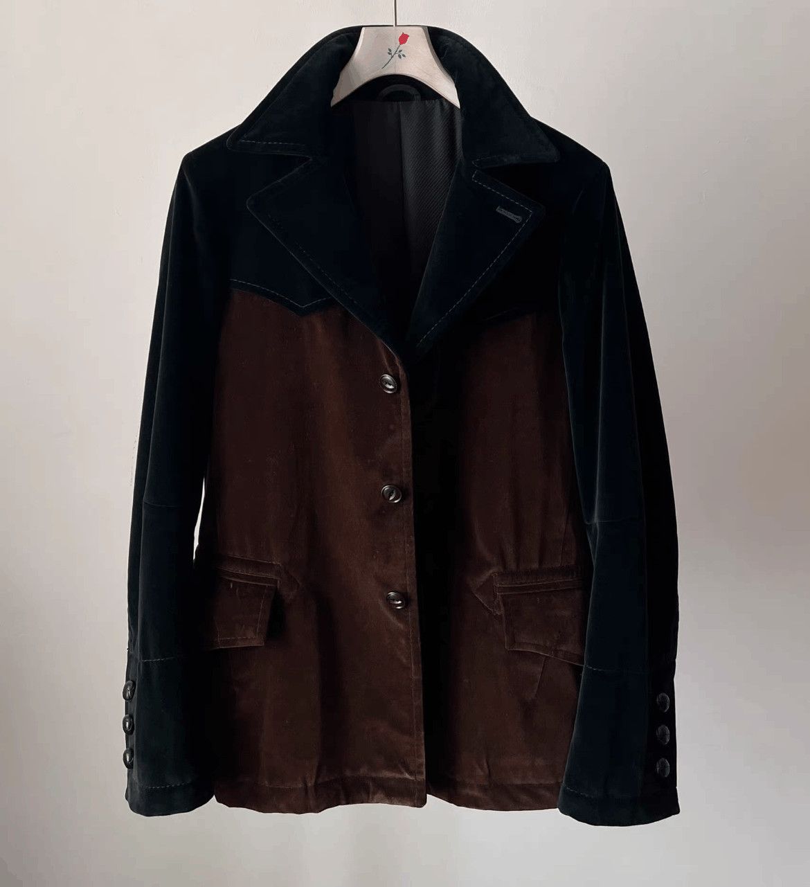 Number (N)ine Number (N)ine Sz 2 Number Nine 08AW River Phoenix Velvet J Size US M / EU 48-50 / 2 - 3 Thumbnail