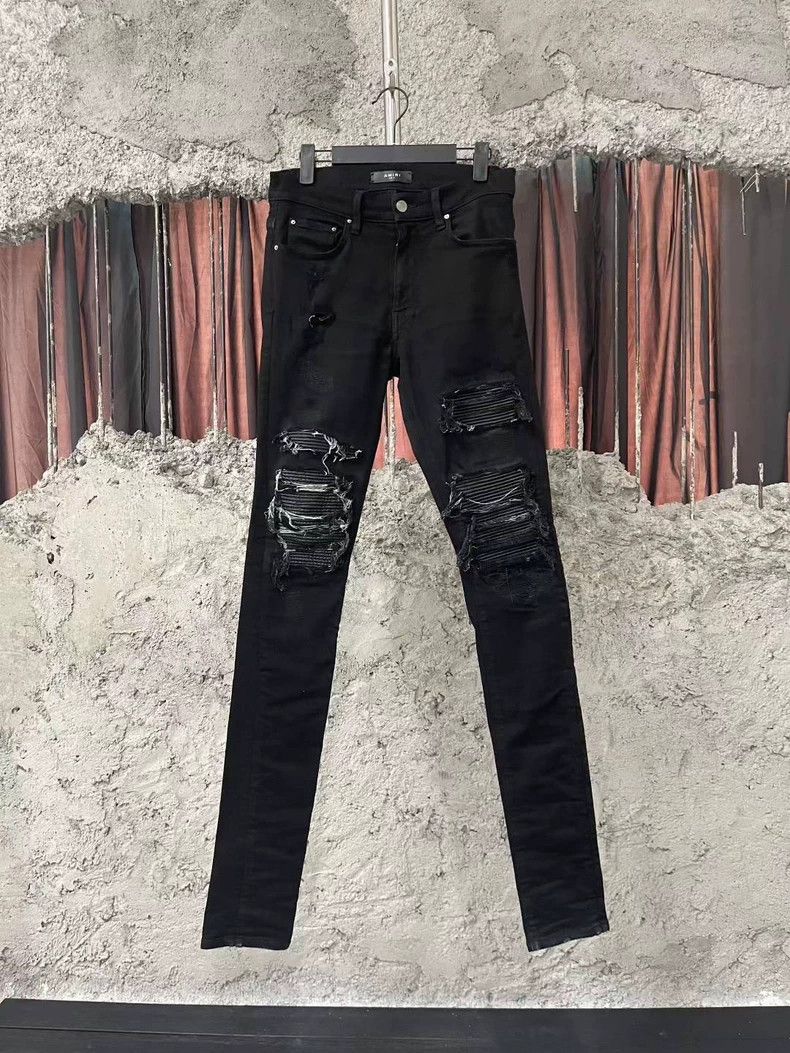 Amiri Amiri MX1 Patchwork Denim Pants Size US 29 - 1 Thumbnail